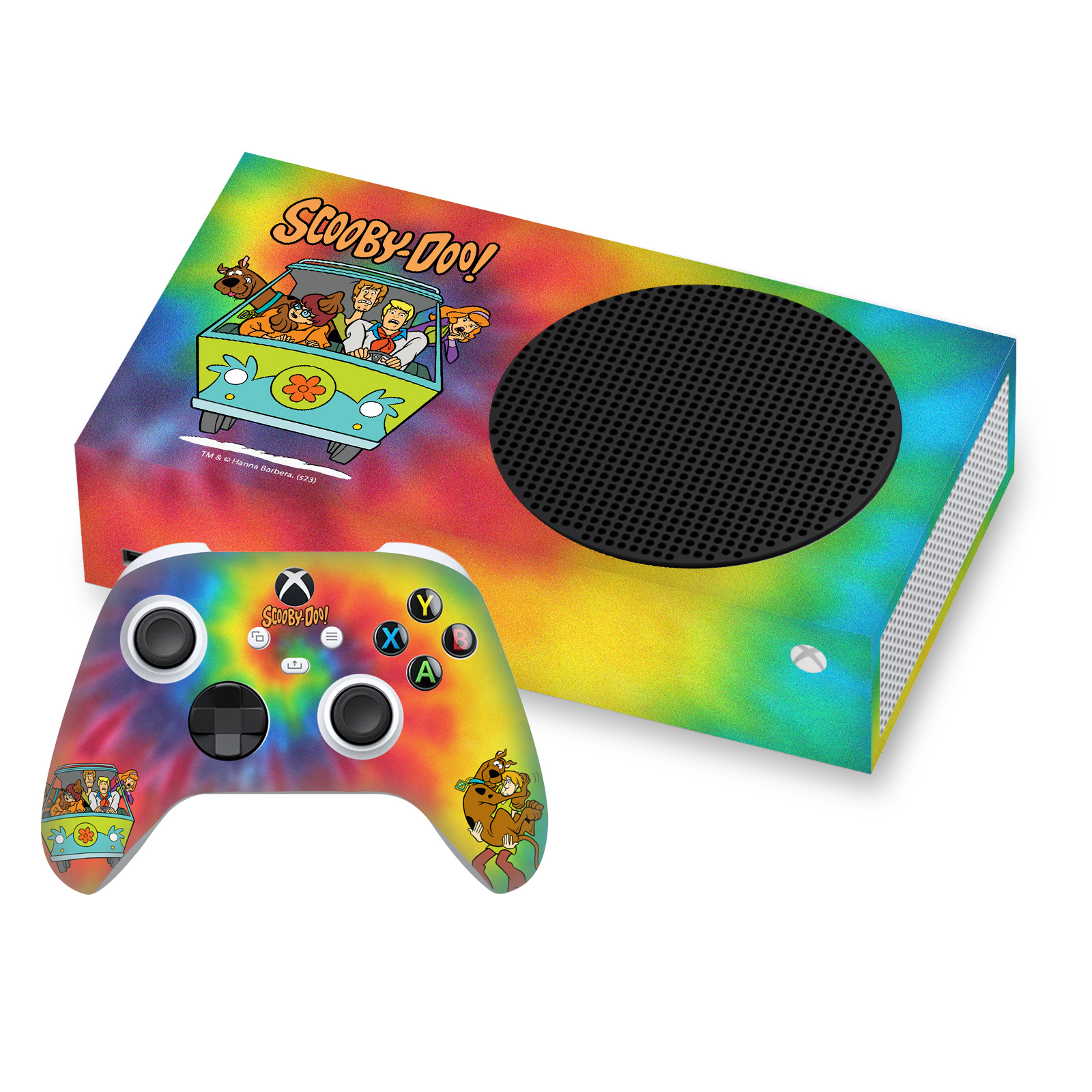Tie Dye Gaming Skin for Xbox Series S Console + Controller