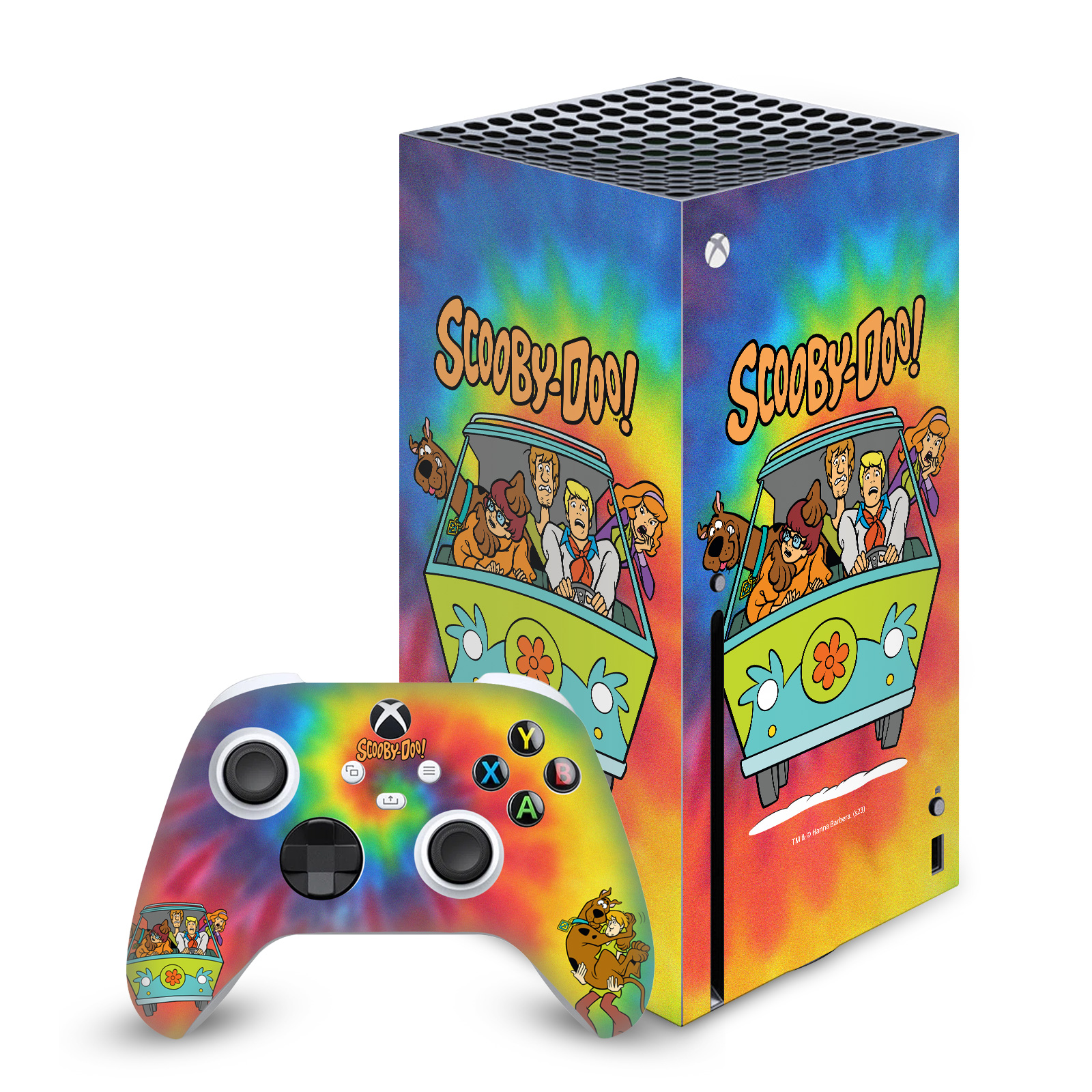 Tie Dye Gaming Skin for Xbox Series X Console + Controller