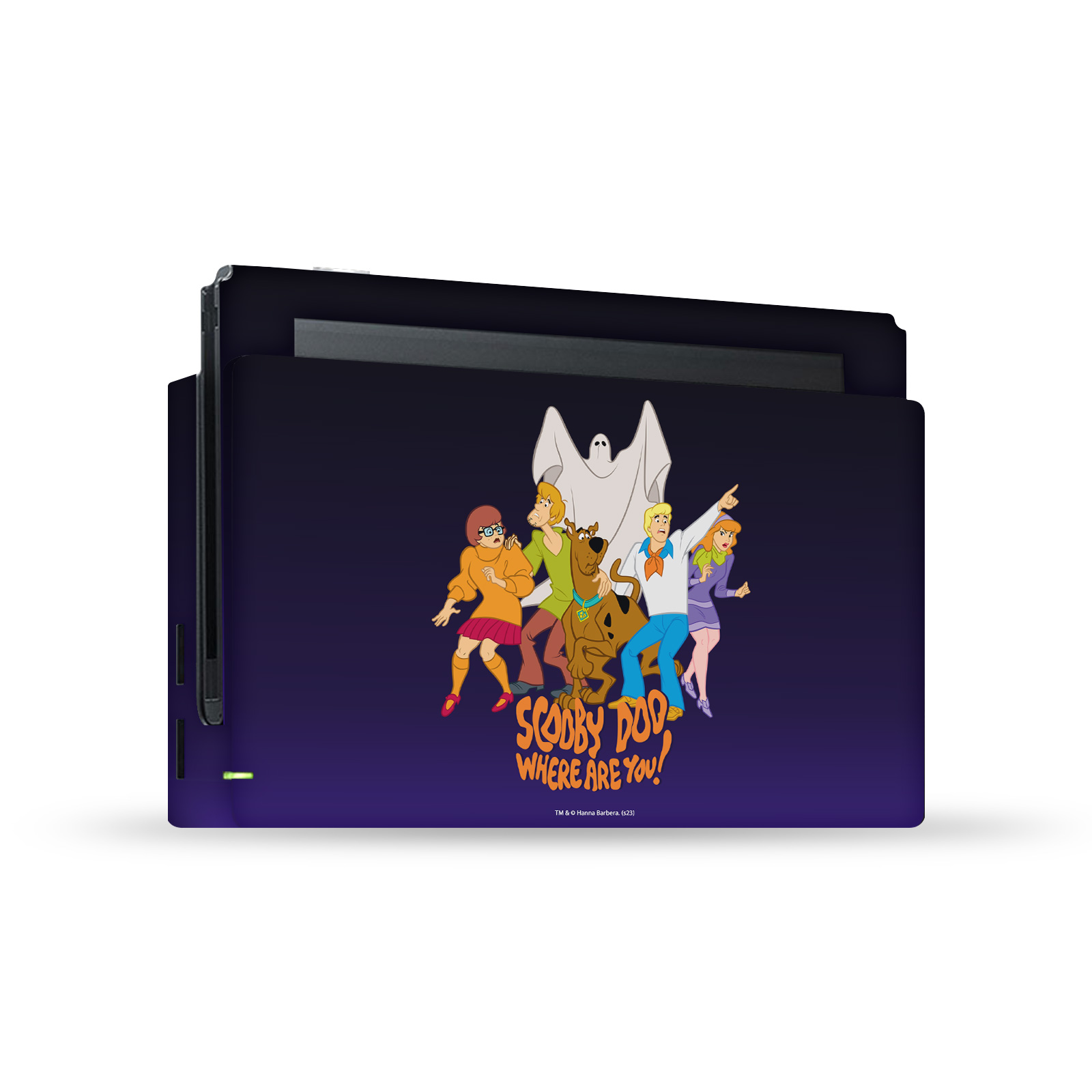 OFFICIAL SCOOBY-DOO GRAPHICS VINYL SKIN DECAL FOR NINTENDO SWITCH CONSOLE & DOCK