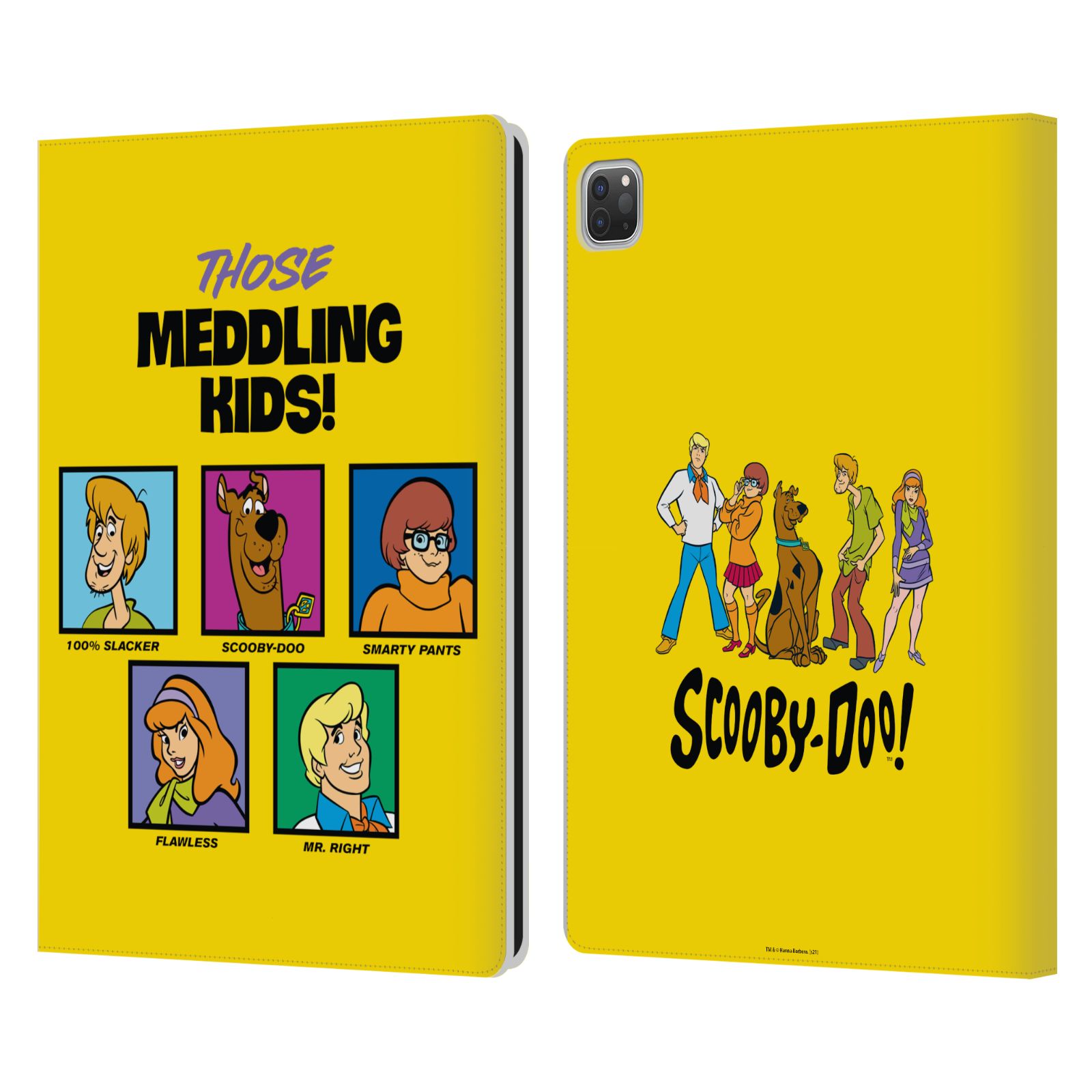 OFFICIAL SCOOBY-DOO MYSTERY INC. LEATHER BOOK WALLET CASE COVER FOR APPLE iPAD - Picture 9 of 13