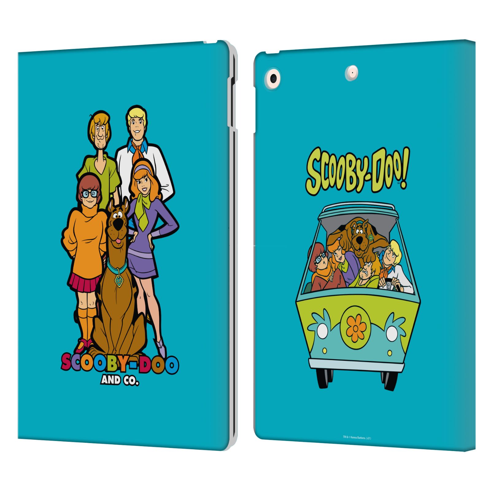 Scooby-Doo And Co. Leather Wallet Case for iPad 10.2″