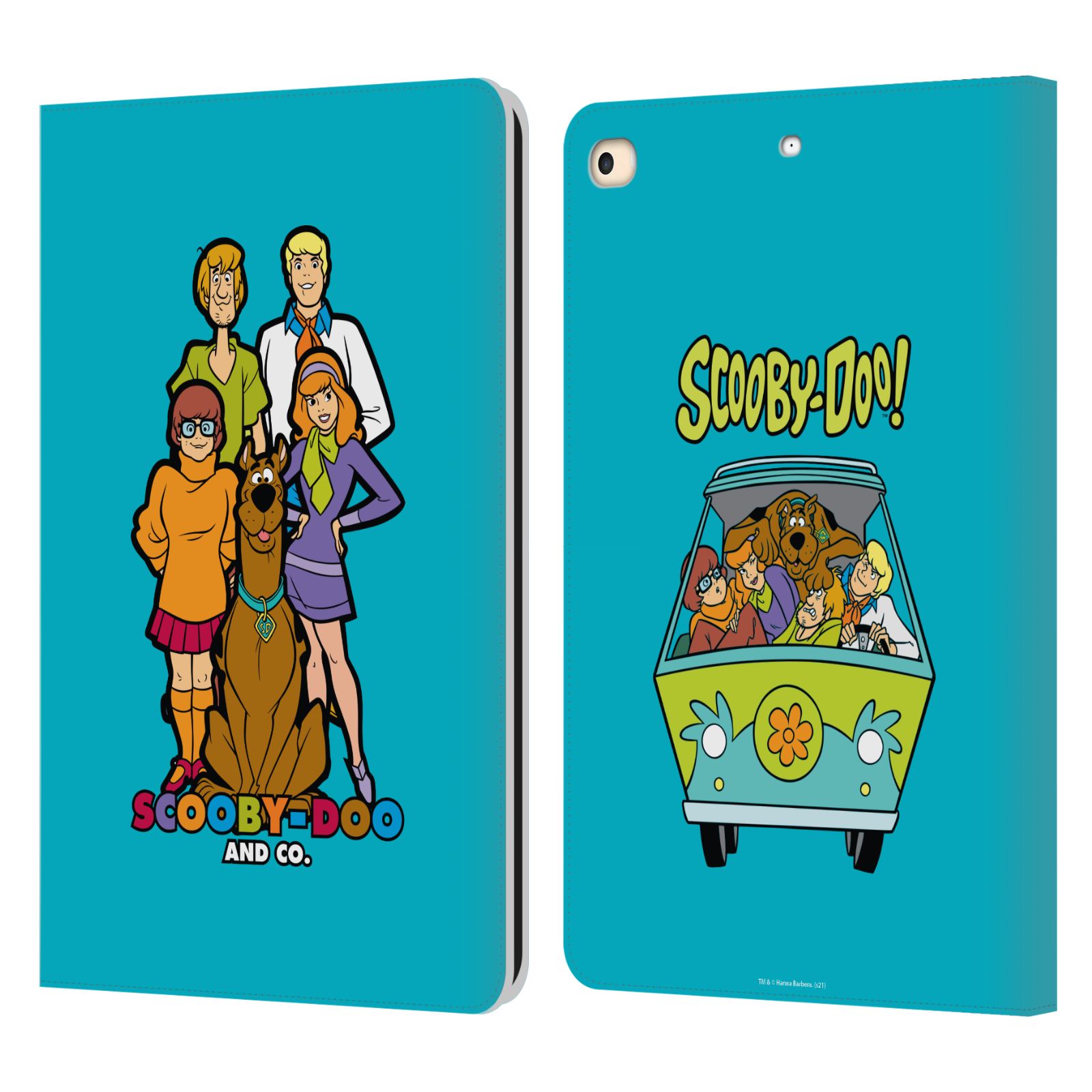 Scooby-Doo And Co. Leather Wallet Case for iPad 9.7″ (2017/2018)