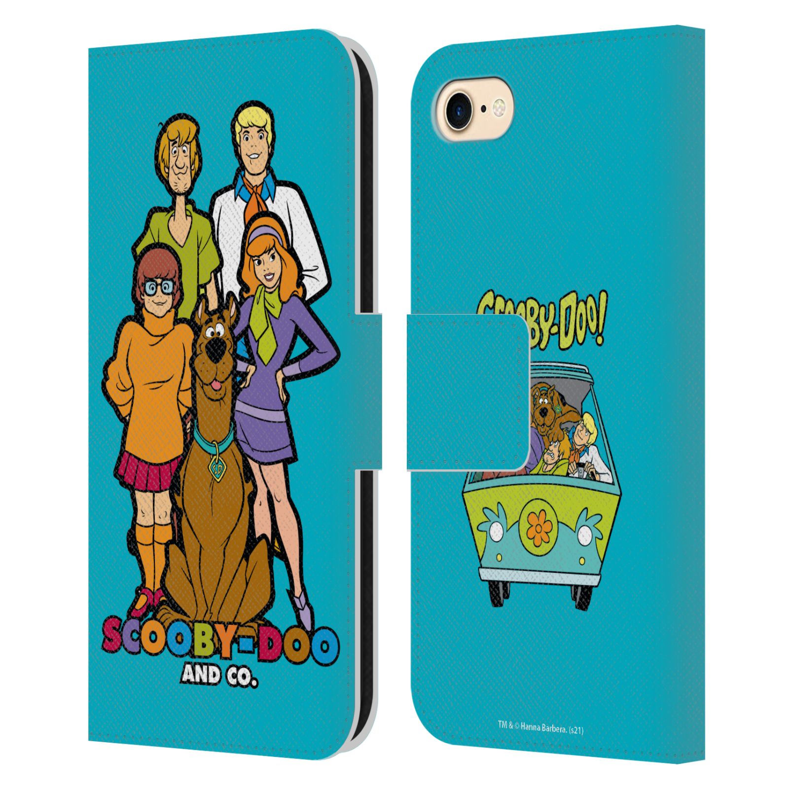 Scooby-Doo And Co. Leather Wallet Case for iPhone 7 / 8 / SE (2020, 2022)