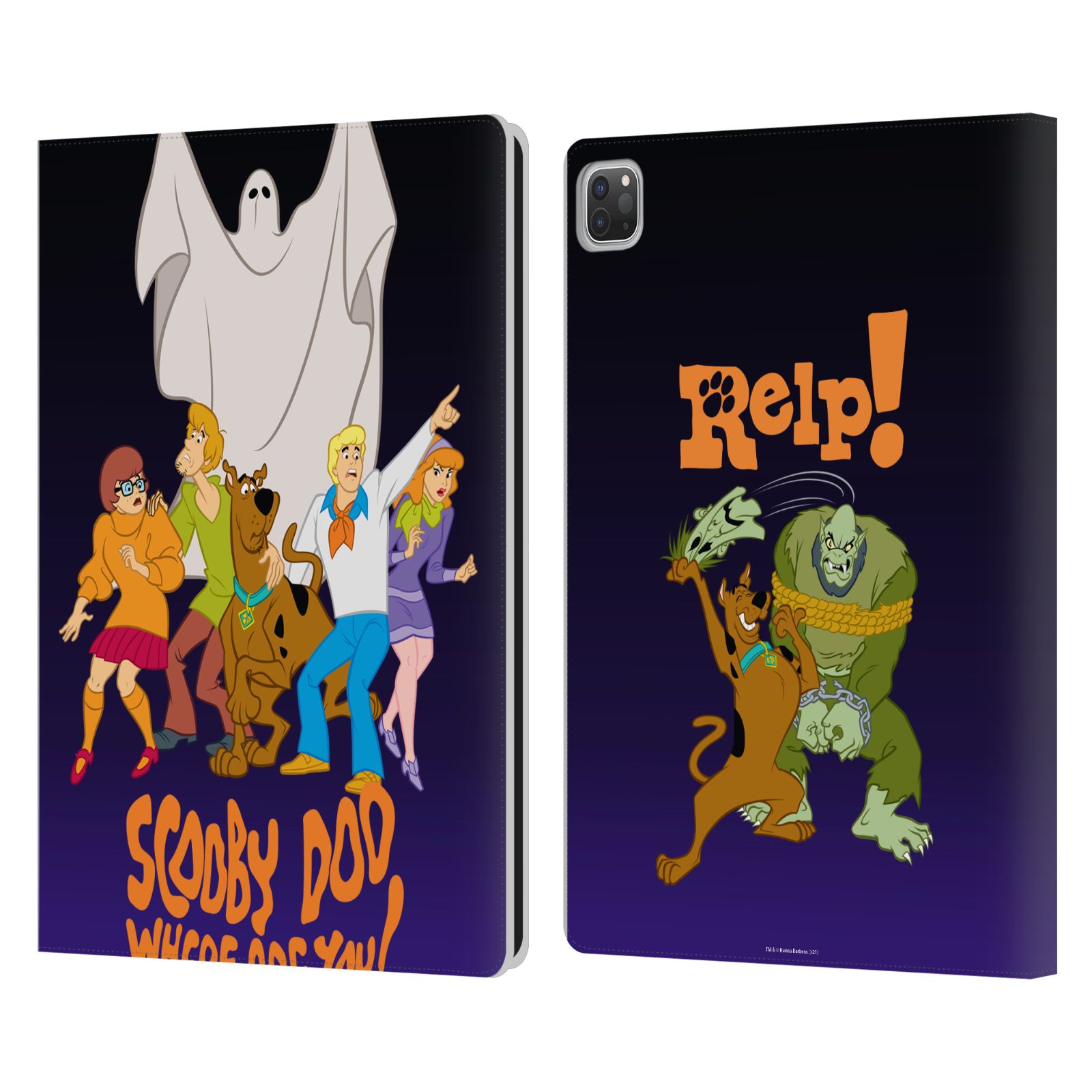 OFFICIAL SCOOBY-DOO MYSTERY INC. LEATHER BOOK WALLET CASE COVER FOR APPLE iPAD - Picture 13 of 13
