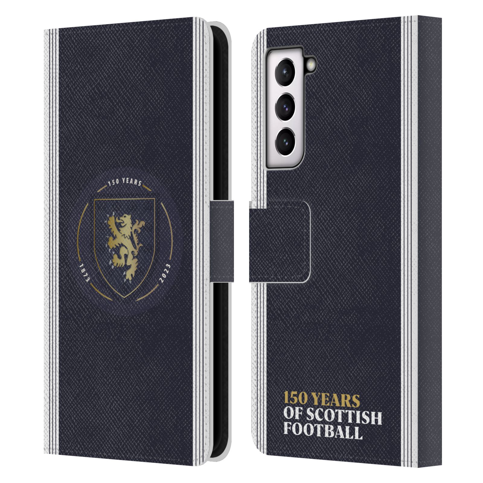 SCOTLAND NATIONAL FOOTBALL TEAM 150 YEARS LEATHER BOOK CASE FOR SAMSUNG PHONES 4 - 第 8/10 張圖片