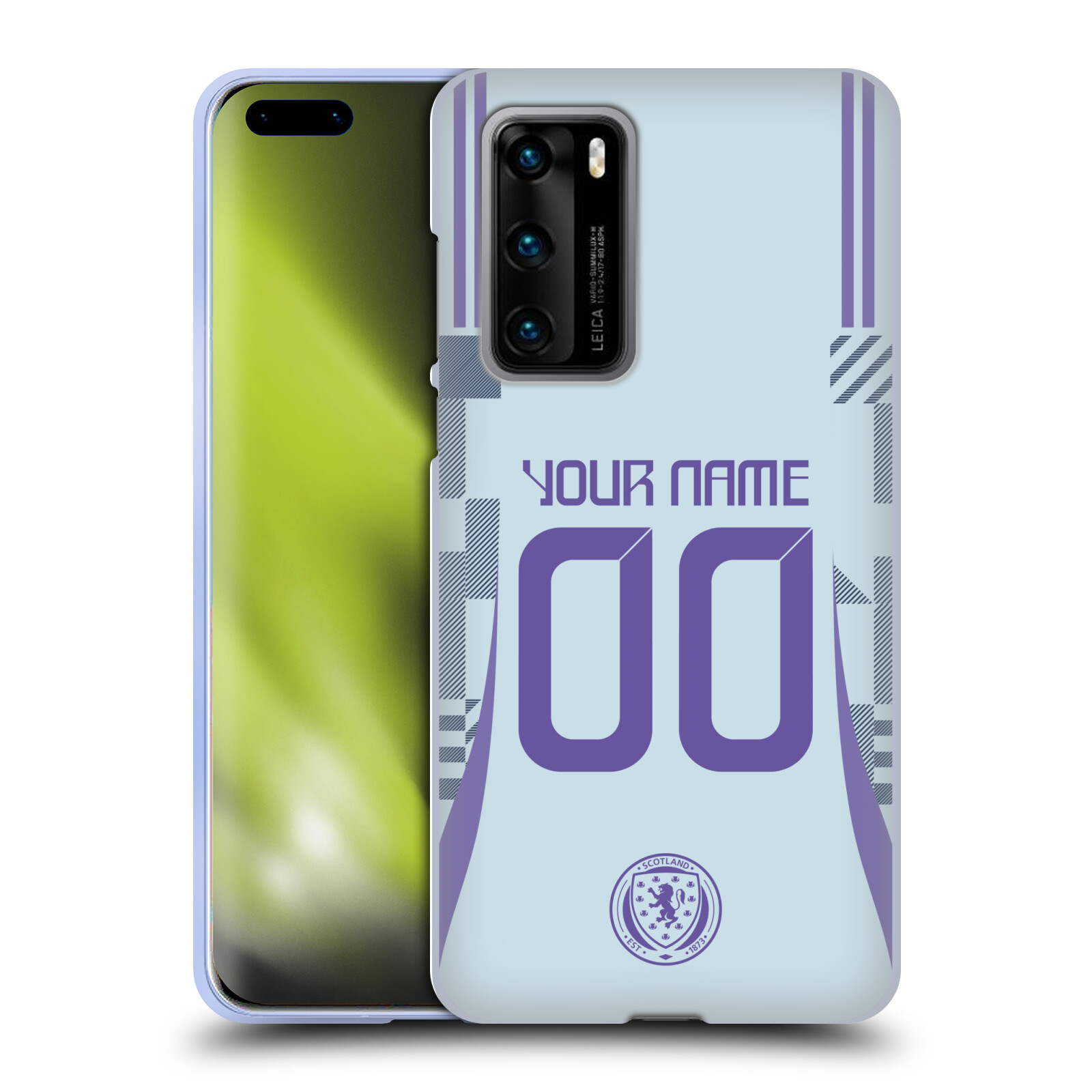 PERSONALISED SCOTLAND NATIONAL TEAM 2024/25 KIT SOFT GEL CASE FOR HUAWEI PHONES - 第 8/9 張圖片
