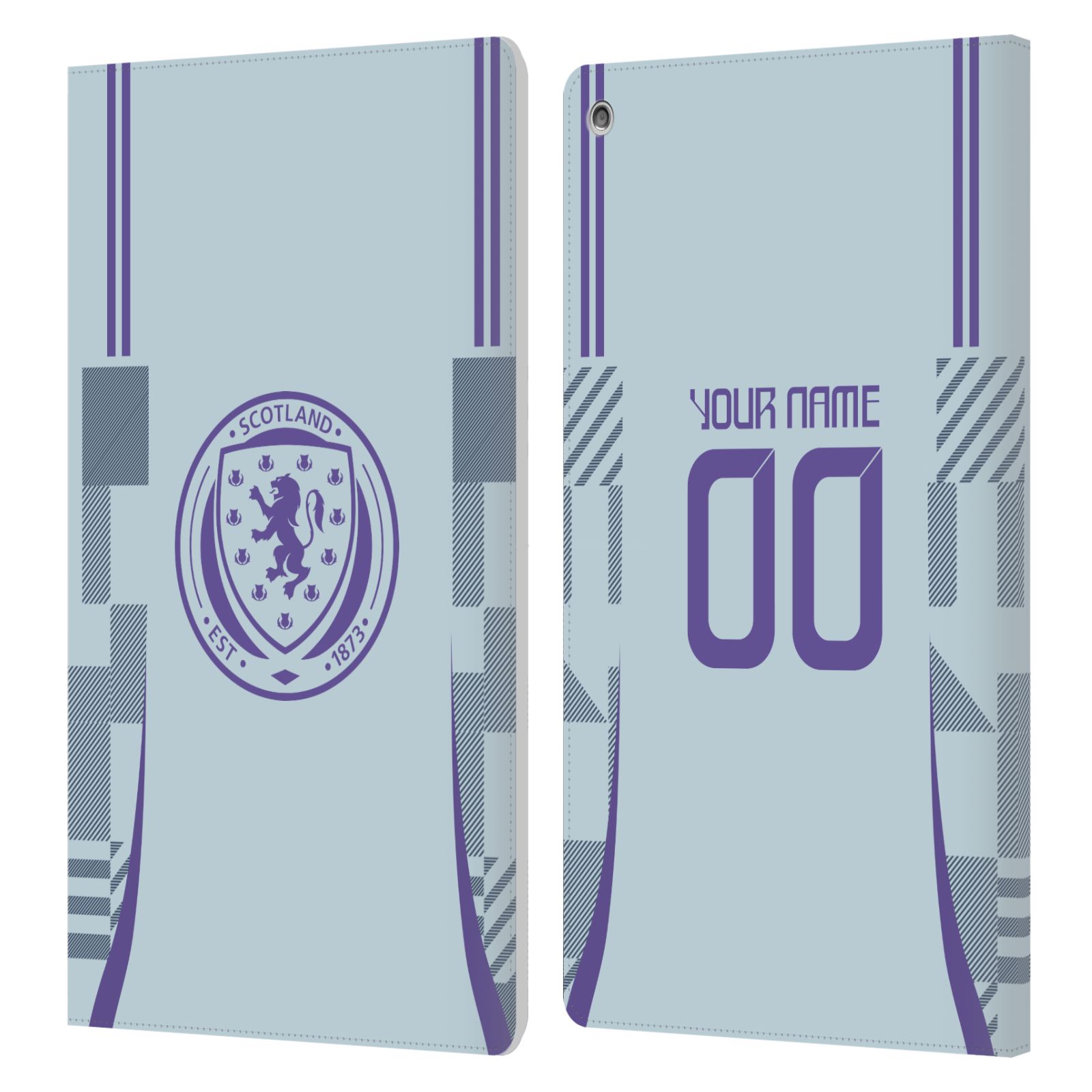 CUSTOMISED SCOTLAND NATIONAL TEAM 2024/25 KIT LEATHER BOOK CASE FOR AMAZON FIRE - 第 7/8 張圖片
