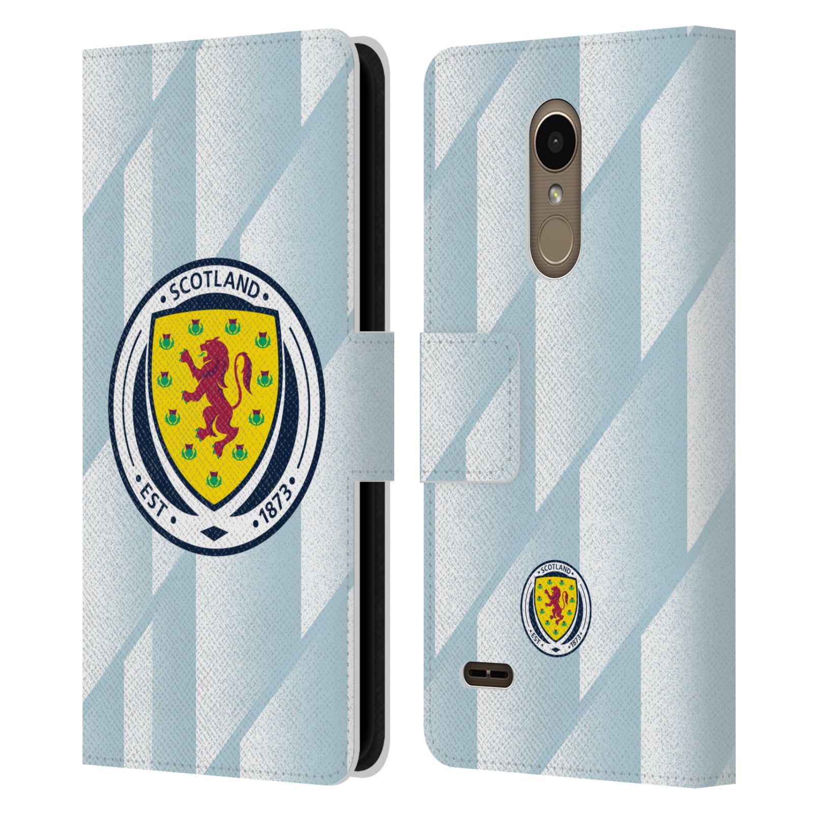 KITS OFICIALES DEL EQUIPO NACIONAL ESCOCESA ESTUCHE BILLETERA LIBRO DE CUERO PARA TELÉFONOS LG 1 - Imagen 7 de 7