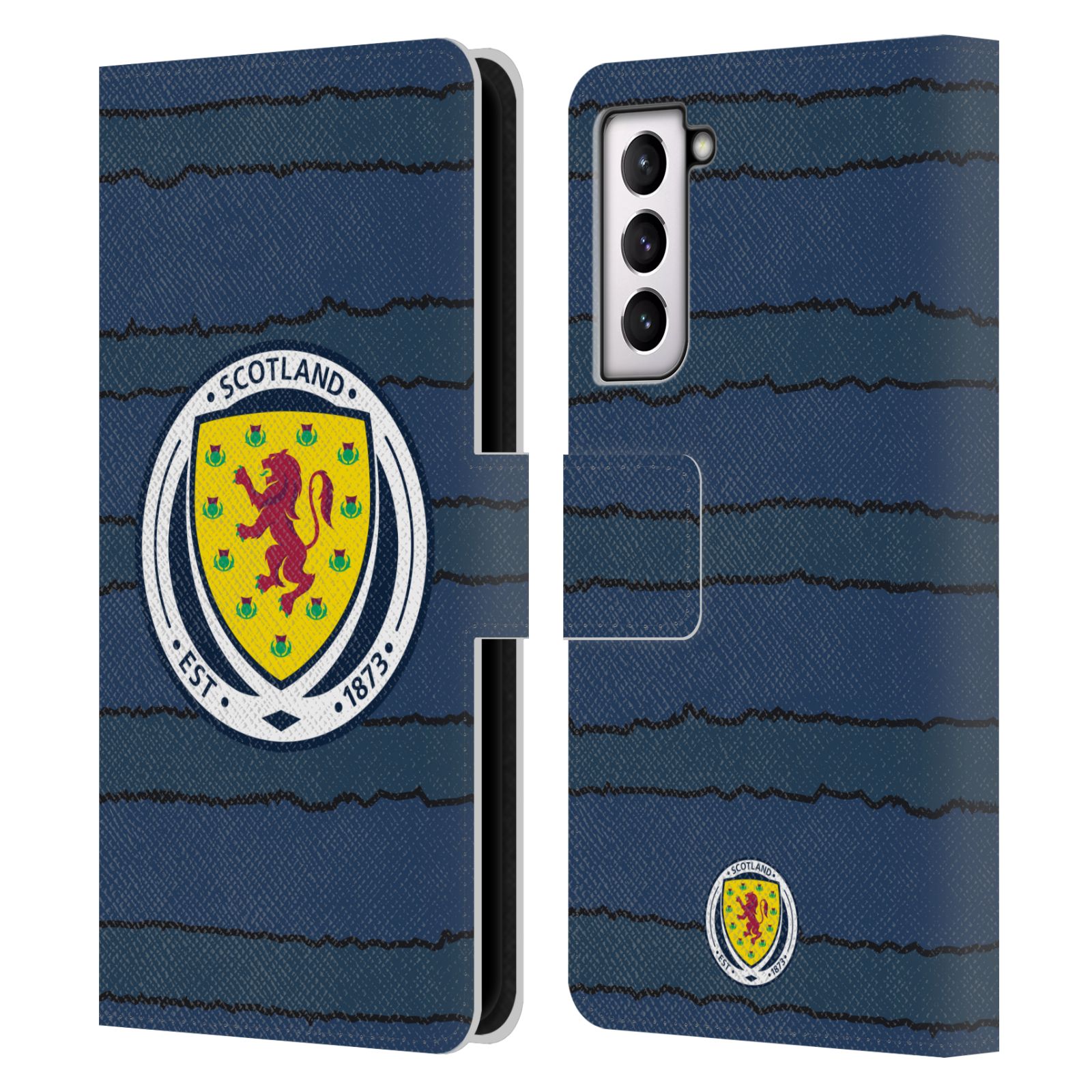 OFFICIAL SCOTLAND NATIONAL TEAM KITS LEATHER BOOK CASE FOR SAMSUNG PHONES 4 - 第 7/9 張圖片
