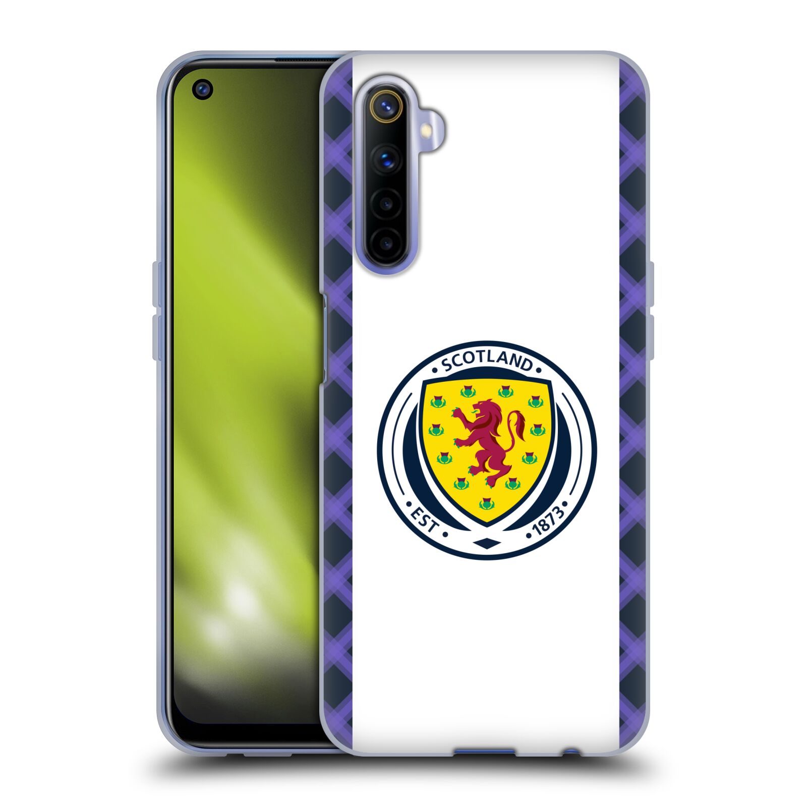 OFFICIAL SCOTLAND NATIONAL FOOTBALL TEAM 2022/23 KITS GEL CASE FOR REALME PHONES - 第 8/9 張圖片