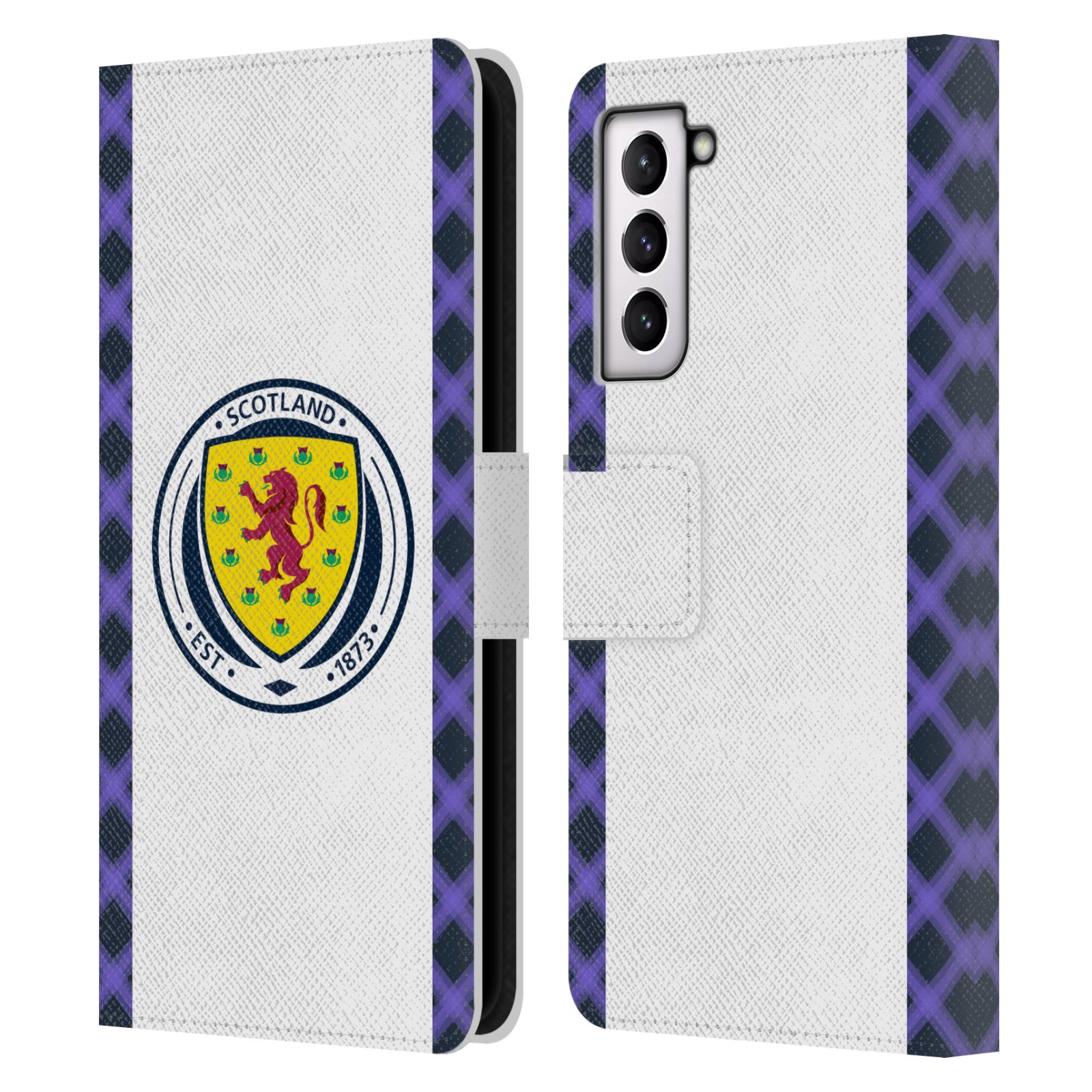 SCOTLAND NATIONAL FOOTBALL TEAM 2022/23 KITS LEATHER BOOK CASE FOR SAMSUNG 4 - 第 7/8 張圖片