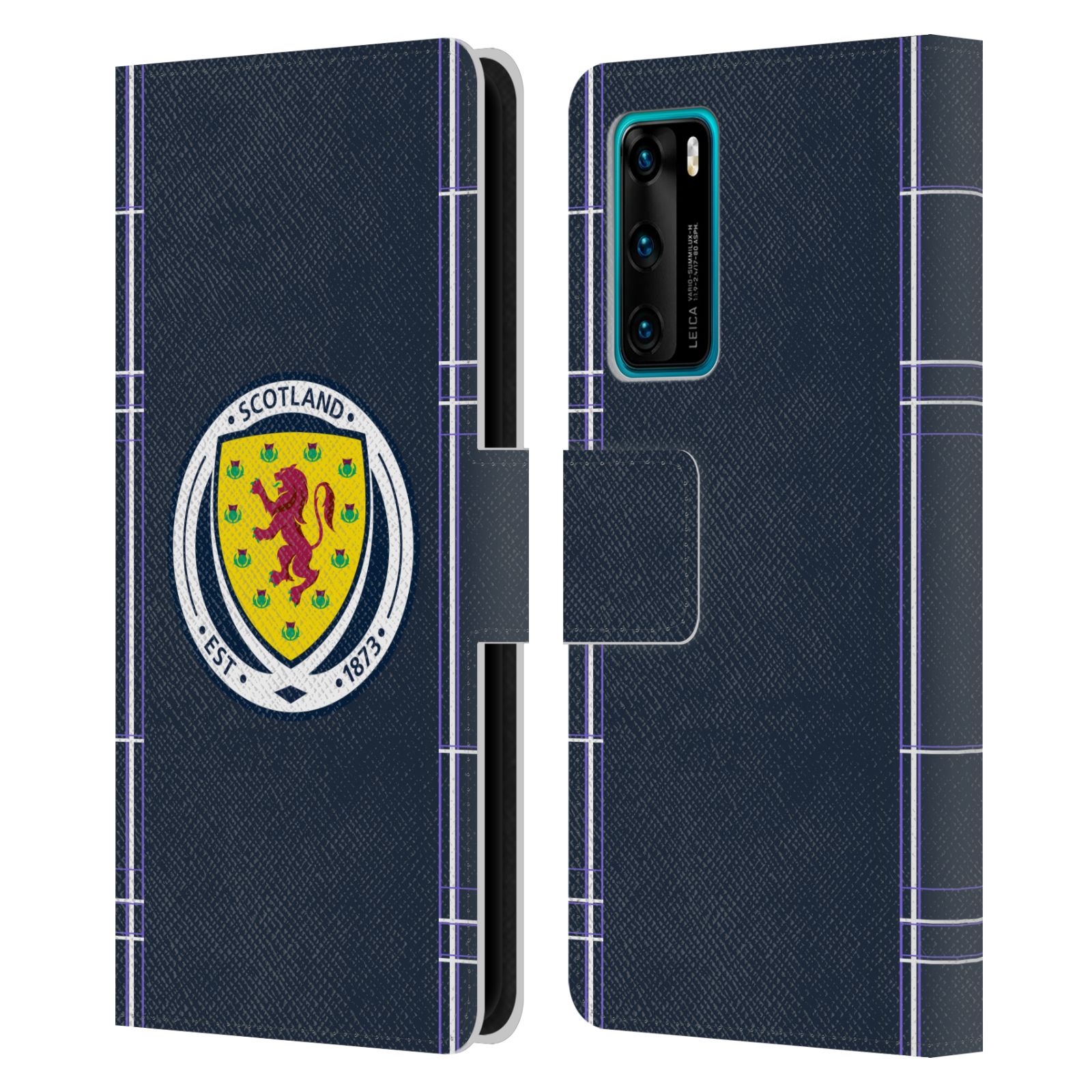 SCOTLAND NATIONAL FOOTBALL TEAM 2022/23 KITS LEATHER BOOK CASE FOR HUAWEI PHONES - 第 8/8 張圖片