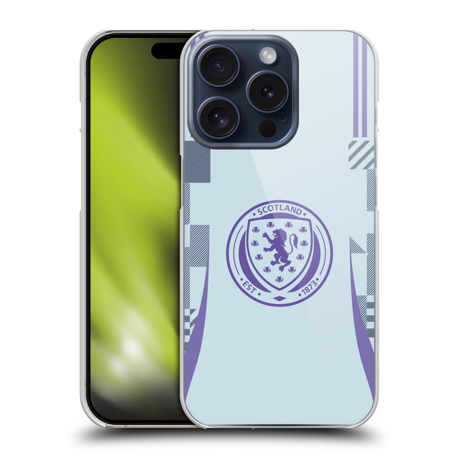 SCOTLAND NATIONAL FOOTBALL TEAM 2024/25 KITS BACK CASE FOR APPLE iPHONE PHONES