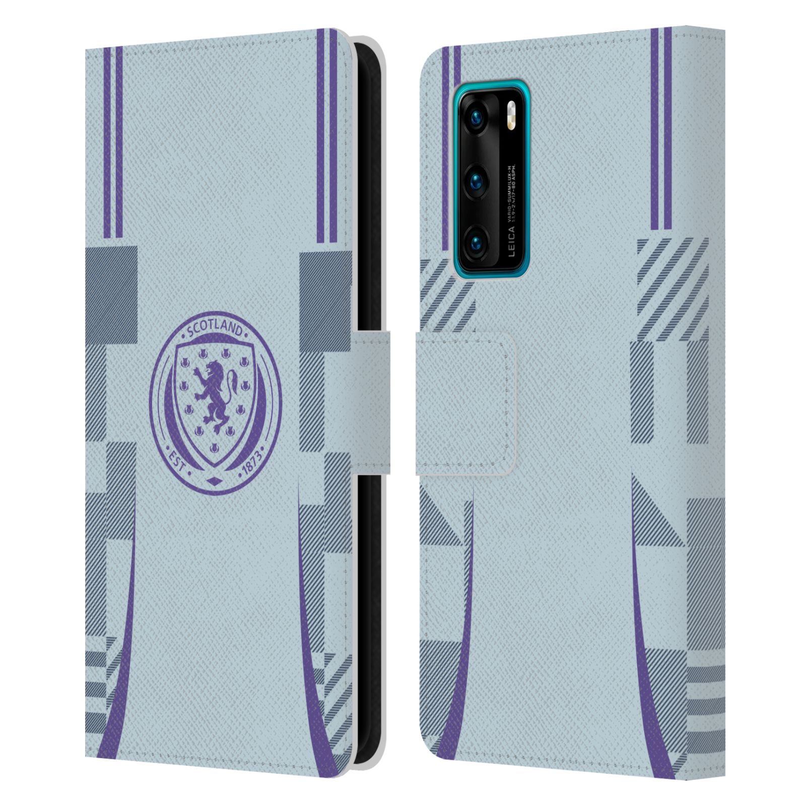 SCOTLAND NATIONAL FOOTBALL TEAM 2024/25 KITS LEATHER BOOK CASE FOR HUAWEI PHONES - 第 7/8 張圖片