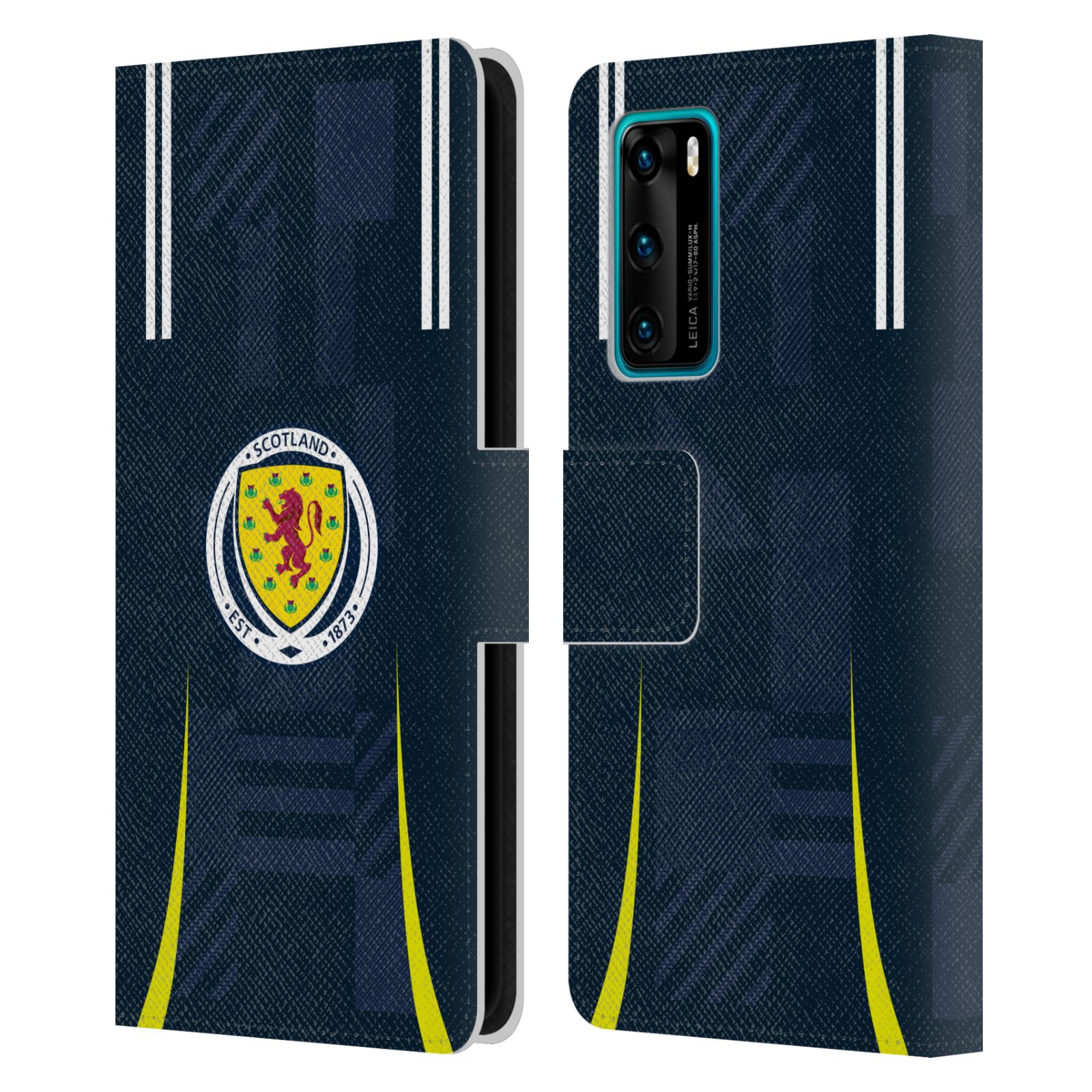 SCOTLAND NATIONAL FOOTBALL TEAM 2024/25 KITS LEATHER BOOK CASE FOR HUAWEI PHONES - 第 8/8 張圖片