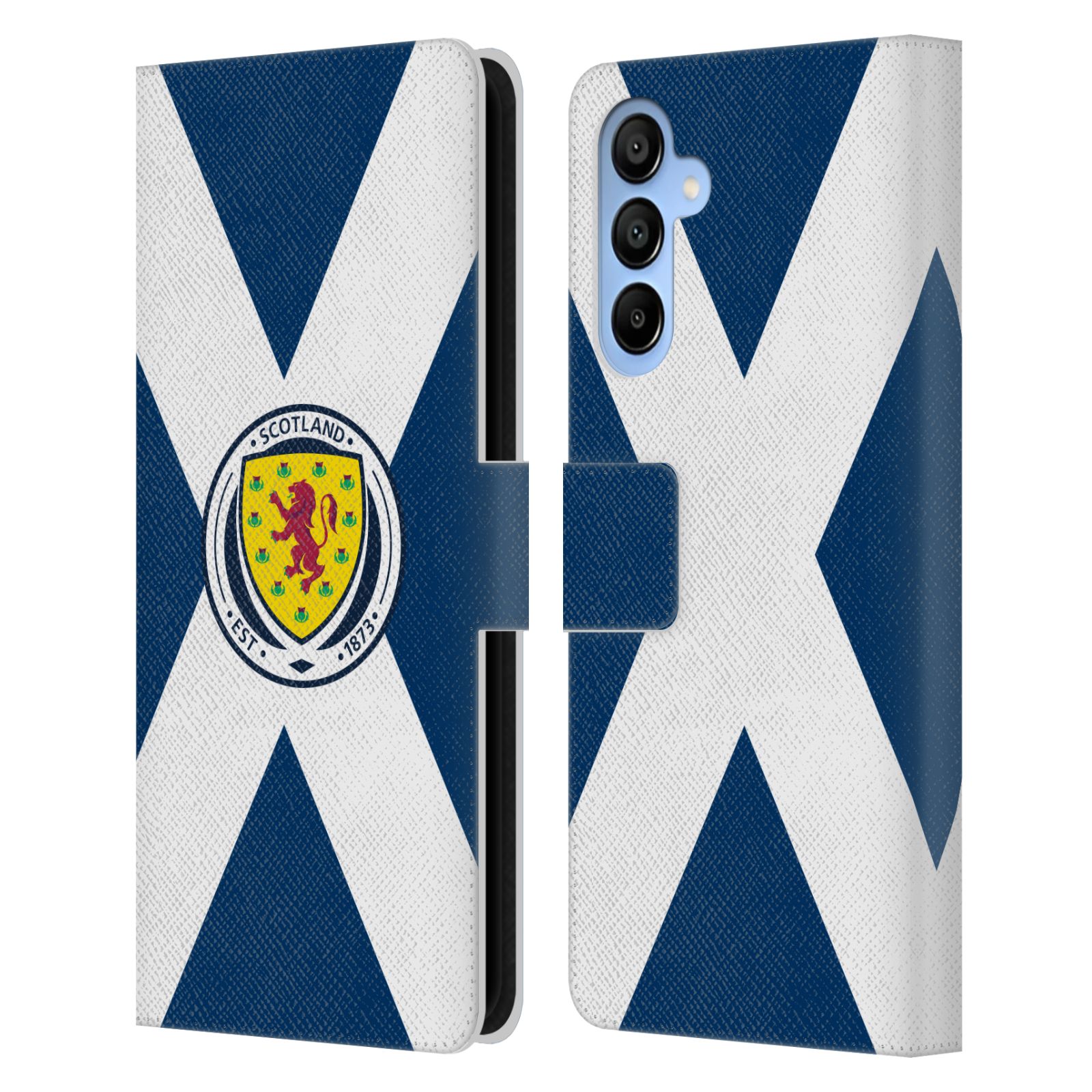 Scotland Flag Leather Wallet Case for Galaxy A16 5G