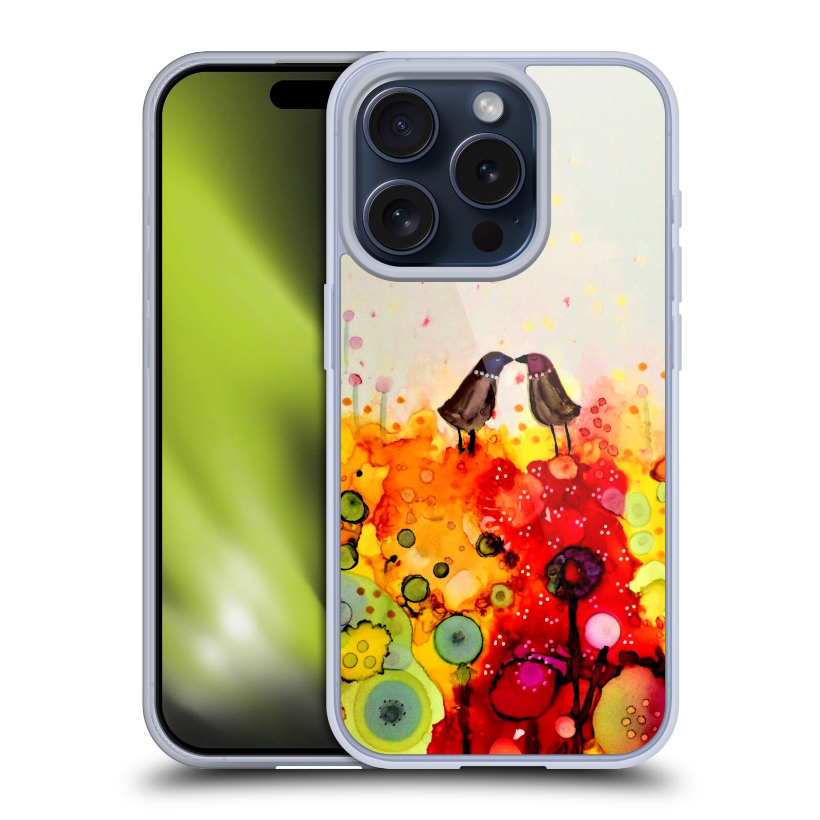 SYLVIE DEMERS BIRDS 3 GEL CASE COMPATIBLE WITH APPLE iPHONE PHONES/MAGSAFE - Picture 8 of 18