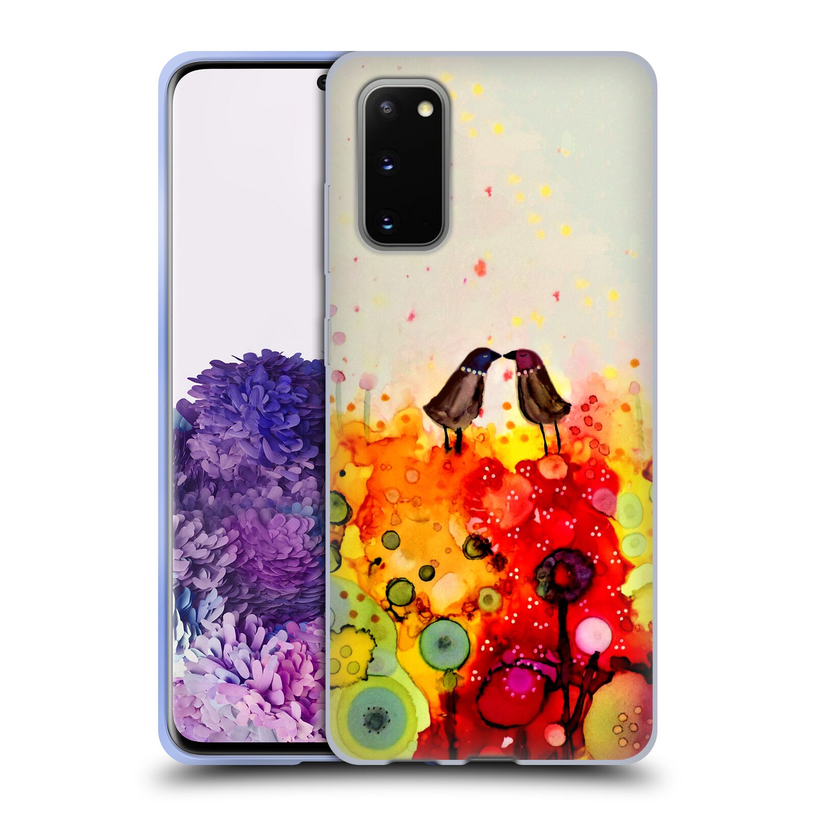 OFFICIAL SYLVIE DEMERS BIRDS 3 SOFT GEL CASE FOR SAMSUNG PHONES 1 - Picture 8 of 22
