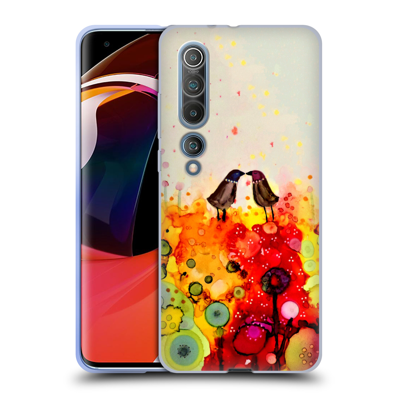 OFFICIAL SYLVIE DEMERS BIRDS 3 SOFT GEL CASE FOR XIAOMI REDMI PHONES
