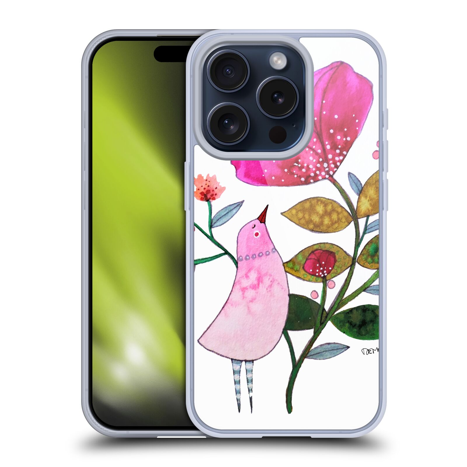 SYLVIE DEMERS BIRDS 3 GEL CASE COMPATIBLE WITH APPLE iPHONE PHONES/MAGSAFE - Picture 9 of 18