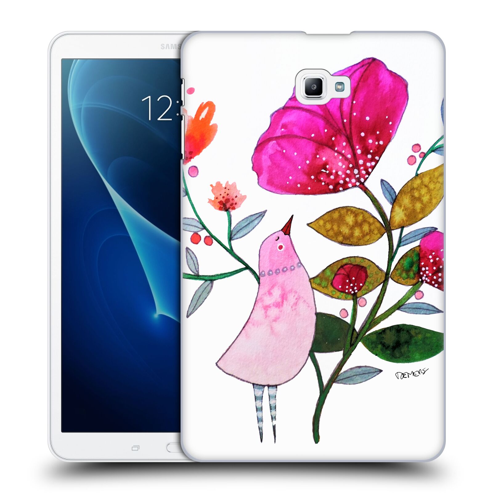 OFFICIAL SYLVIE DEMERS BIRDS 3 HARD BACK CASE FOR SAMSUNG TABLETS 1 - Picture 8 of 21
