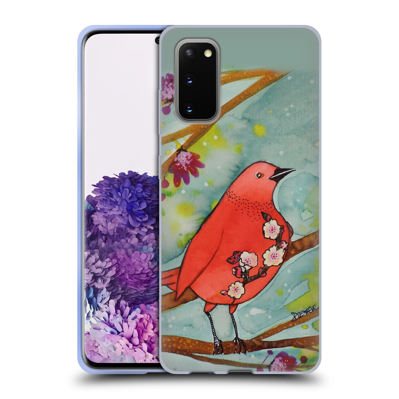 OFFICIAL SYLVIE DEMERS BIRDS 3 SOFT GEL CASE FOR SAMSUNG PHONES 1 - Picture 11 of 22
