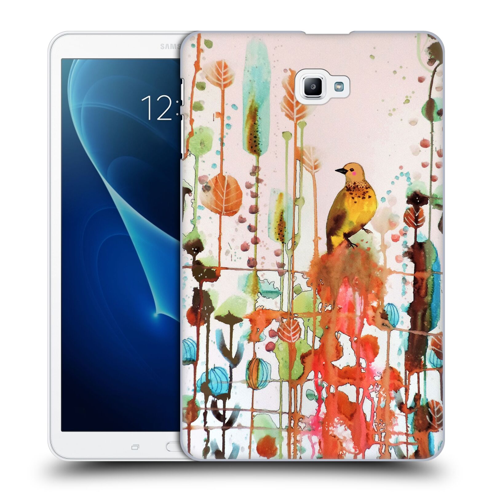 OFFICIAL SYLVIE DEMERS BIRDS 3 HARD BACK CASE FOR SAMSUNG TABLETS 1 - Picture 11 of 21