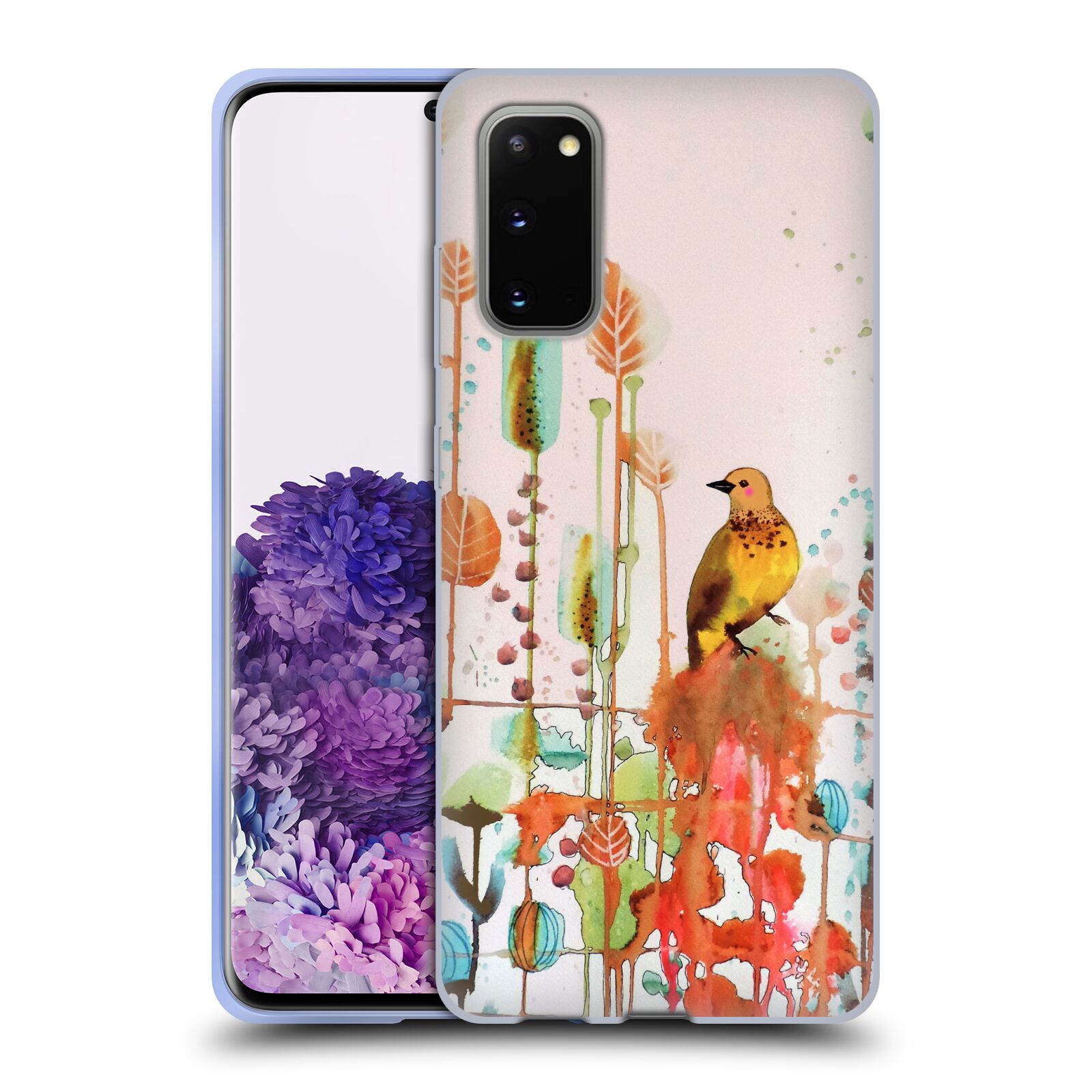 OFFICIAL SYLVIE DEMERS BIRDS 3 SOFT GEL CASE FOR SAMSUNG PHONES 1 - Picture 12 of 22