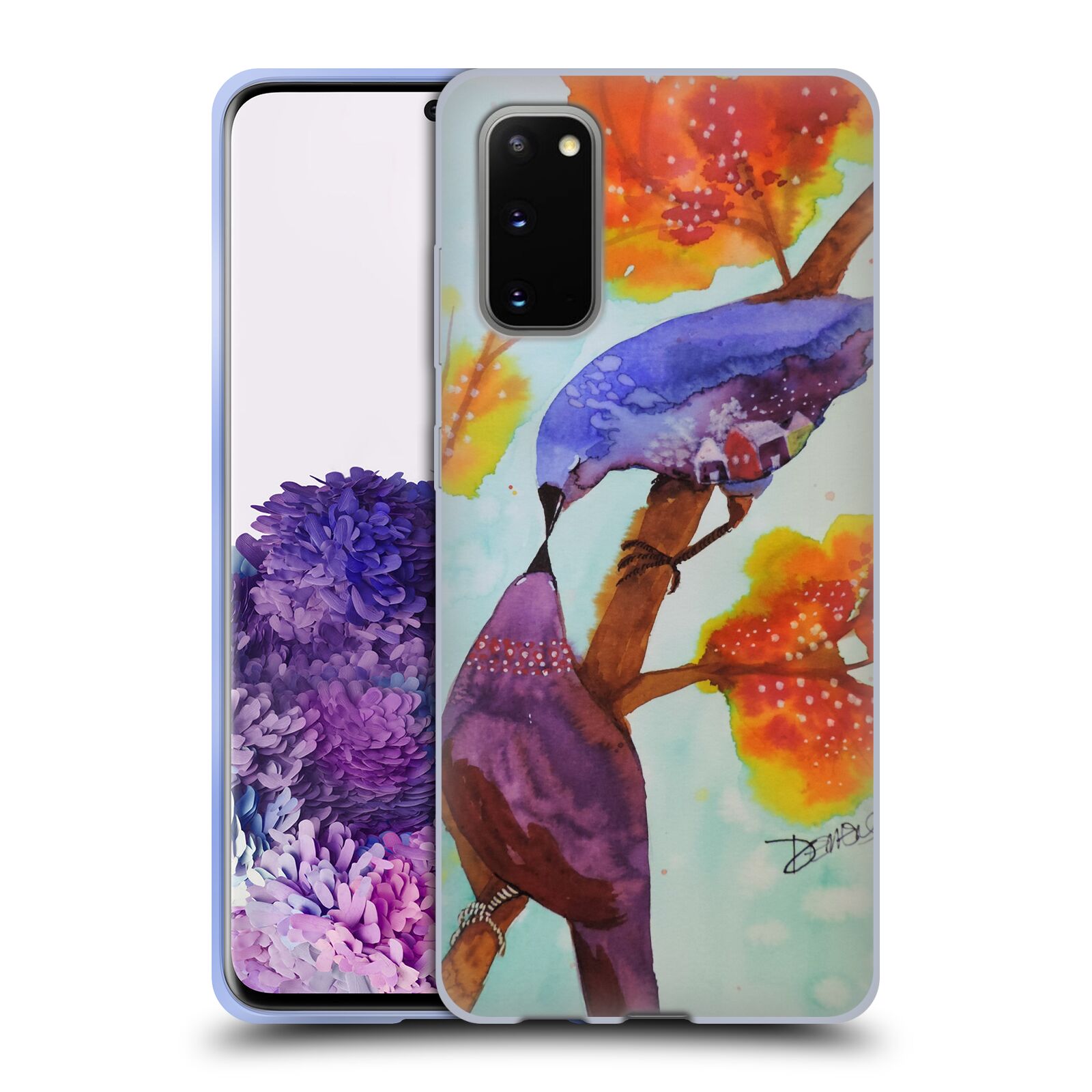 OFFICIAL SYLVIE DEMERS BIRDS 3 SOFT GEL CASE FOR SAMSUNG PHONES 1 - Picture 13 of 22