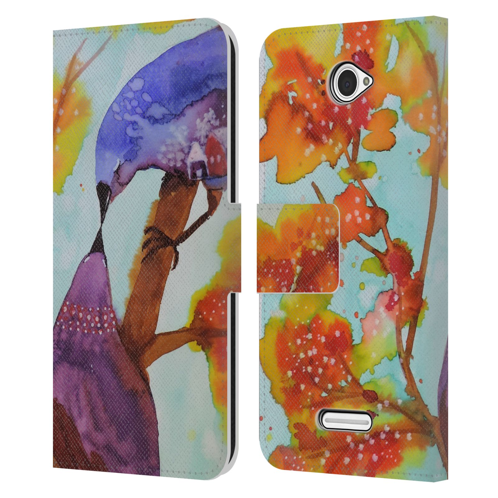 OFFICIAL SYLVIE DEMERS BIRDS 3 LEATHER BOOK WALLET CASE COVER FOR SONY PHONES 2 - Foto 11 di 20