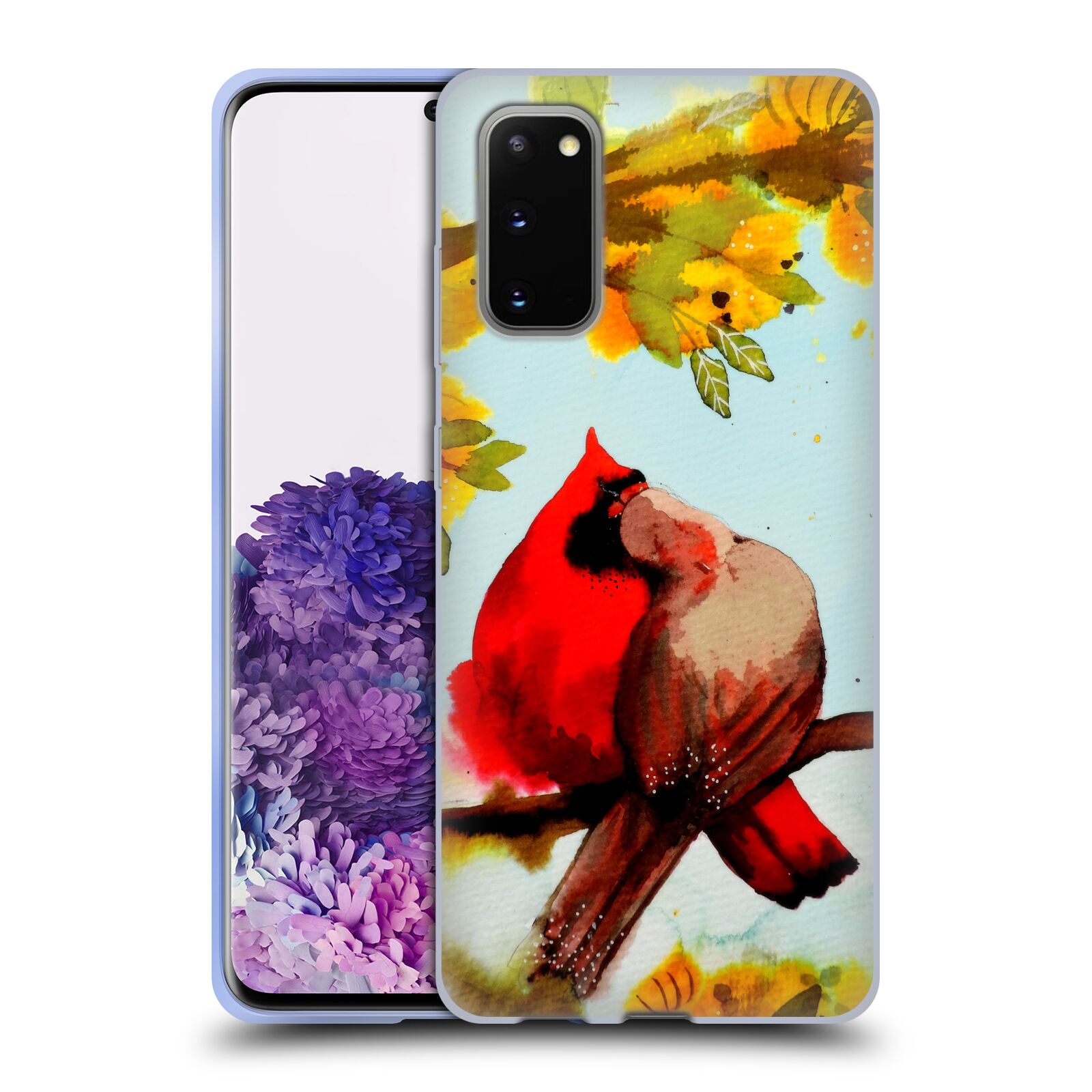 OFFICIAL SYLVIE DEMERS BIRDS 3 SOFT GEL CASE FOR SAMSUNG PHONES 1 - Picture 14 of 22