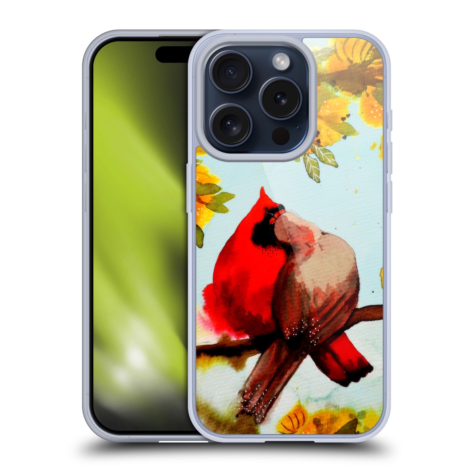 OFFICIEL SYLVIE DEMERS OISEAUX 3 ÉTUI COQUE EN GEL POUR APPLE iPHONE TÉLÉPHONES - Photo 12 sur 17