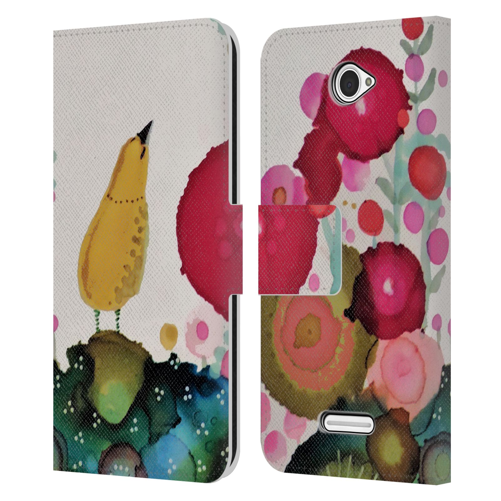 OFFICIAL SYLVIE DEMERS BIRDS 3 LEATHER BOOK WALLET CASE COVER FOR SONY PHONES 2 - Foto 20 di 20