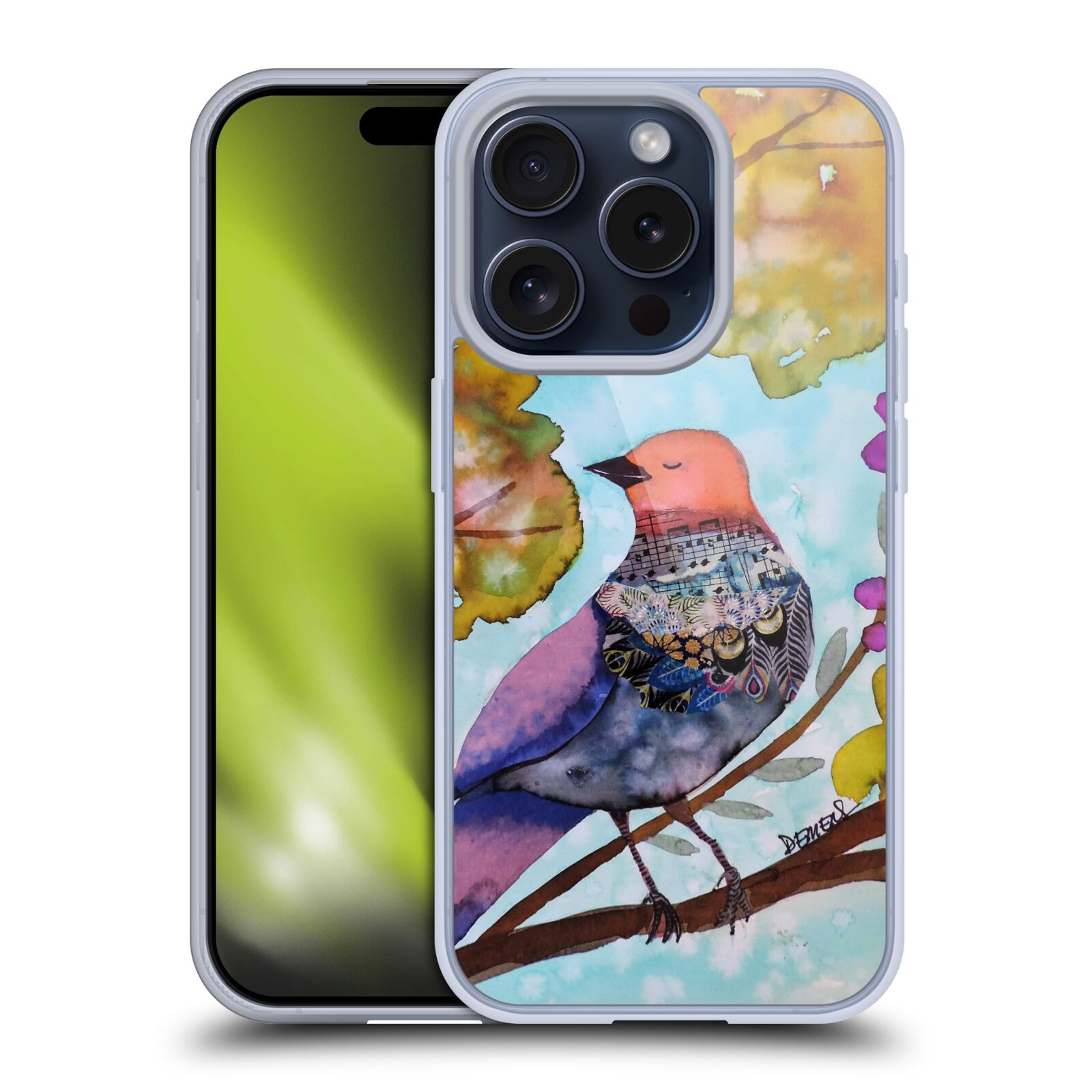 SYLVIE DEMERS BIRDS 3 GEL CASE COMPATIBLE WITH APPLE iPHONE PHONES/MAGSAFE - Picture 14 of 18