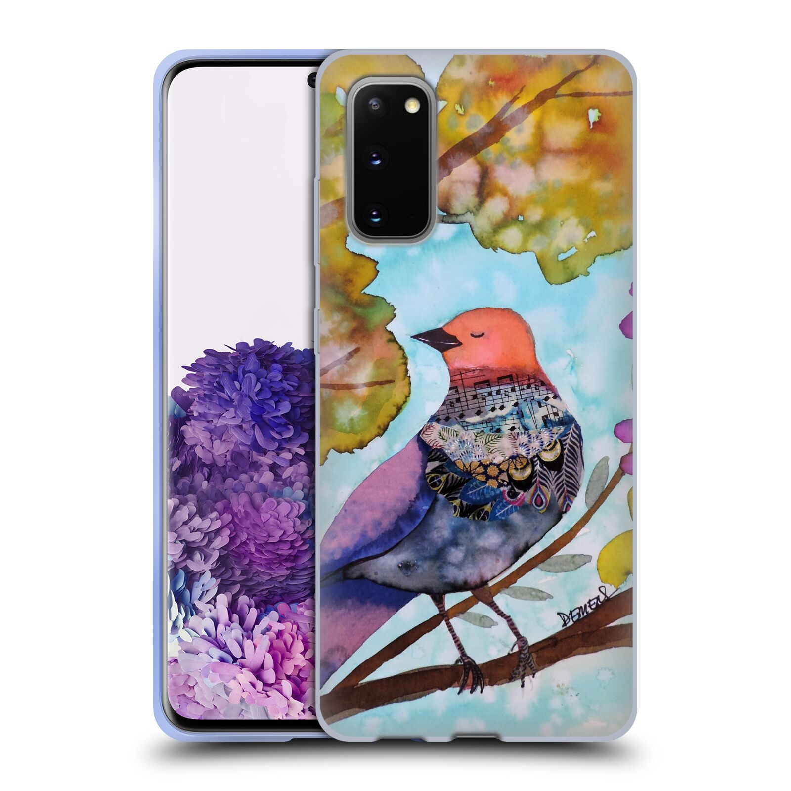 OFFICIAL SYLVIE DEMERS BIRDS 3 SOFT GEL CASE FOR SAMSUNG PHONES 1 - Picture 16 of 22