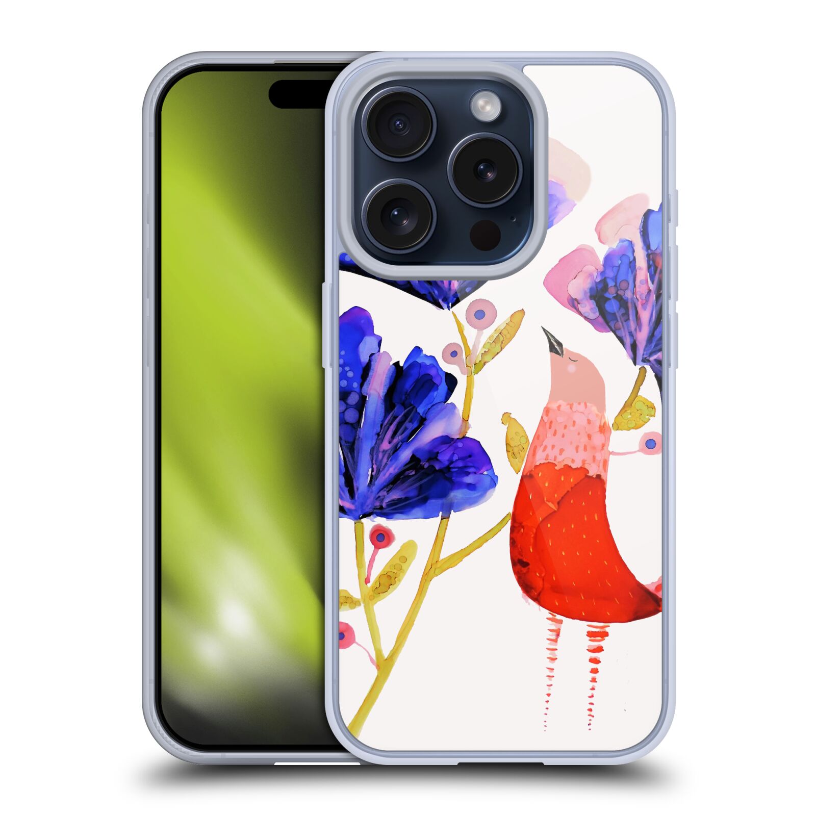 SYLVIE DEMERS BIRDS 3 GEL CASE COMPATIBLE WITH APPLE iPHONE PHONES/MAGSAFE - Picture 15 of 18