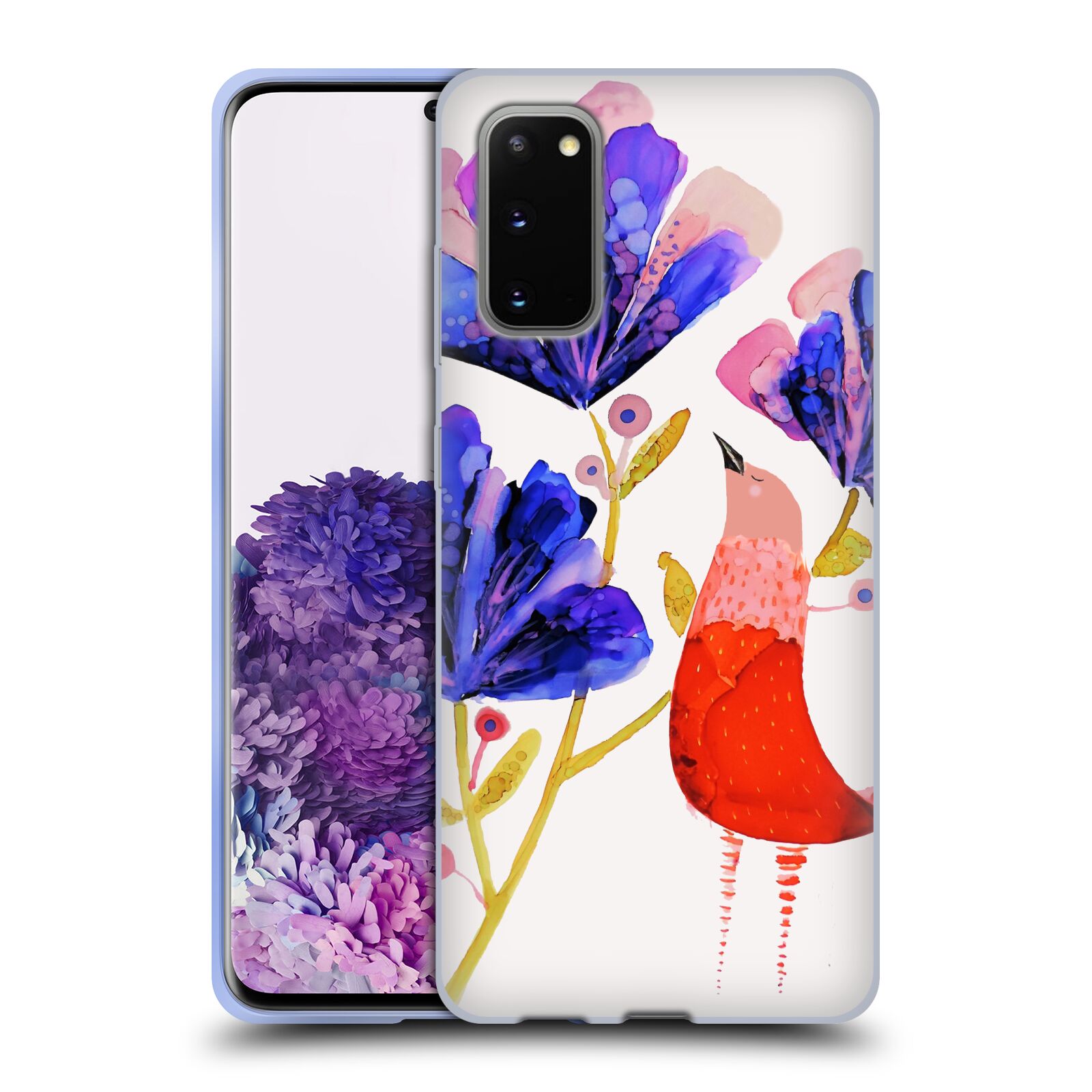 OFFICIAL SYLVIE DEMERS BIRDS 3 SOFT GEL CASE FOR SAMSUNG PHONES 1 - Picture 17 of 22