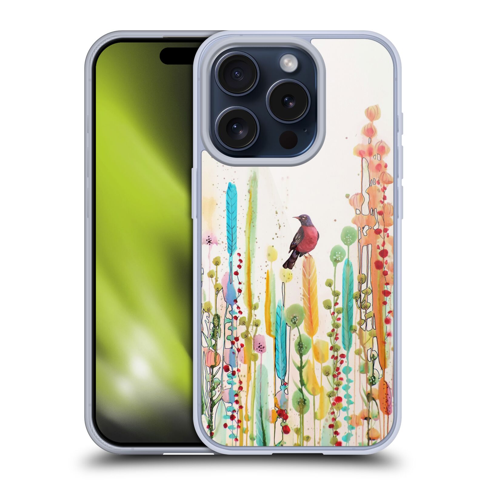 SYLVIE DEMERS BIRDS 3 GEL CASE COMPATIBLE WITH APPLE iPHONE PHONES/MAGSAFE - Picture 16 of 18