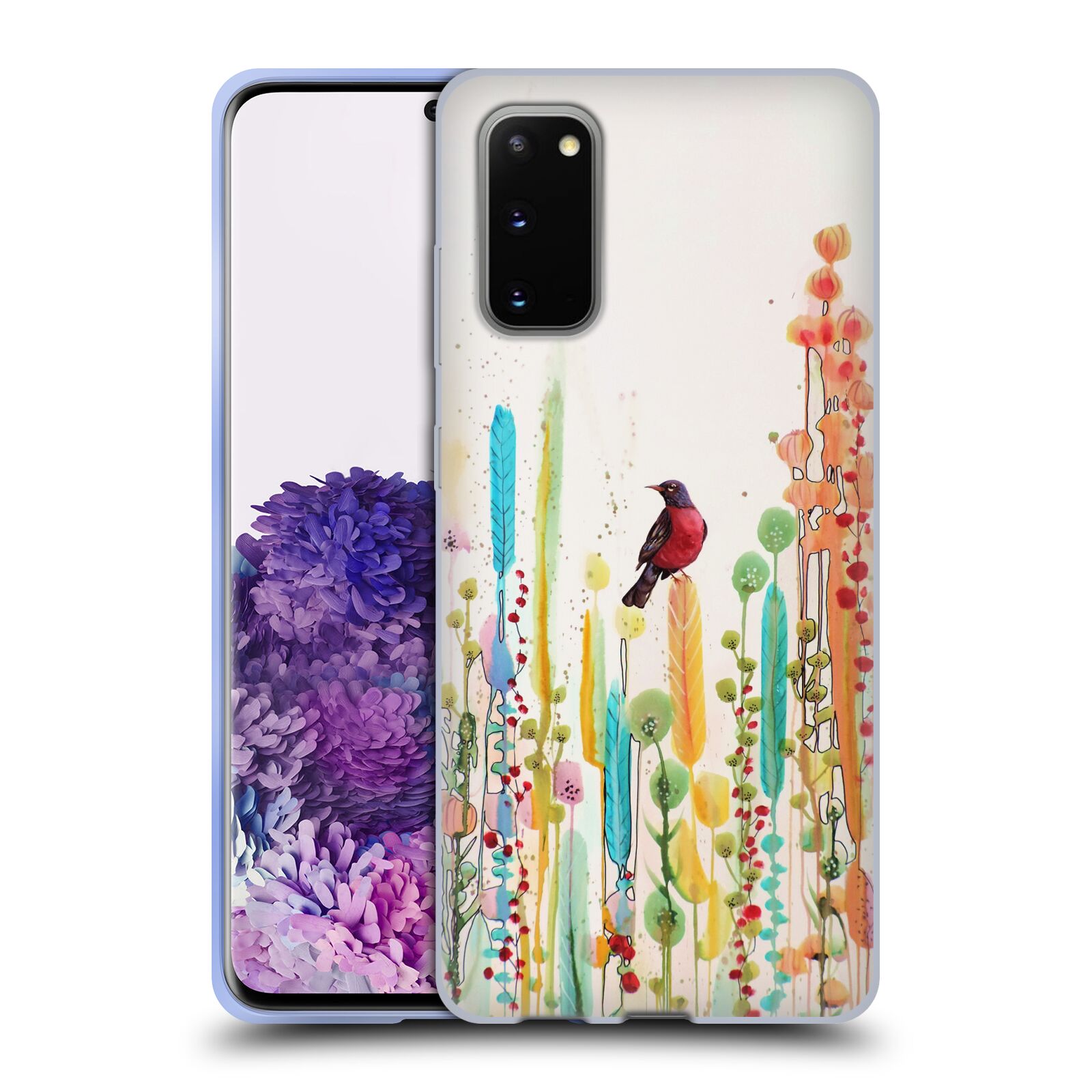 OFFICIAL SYLVIE DEMERS BIRDS 3 SOFT GEL CASE FOR SAMSUNG PHONES 1 - Picture 18 of 22