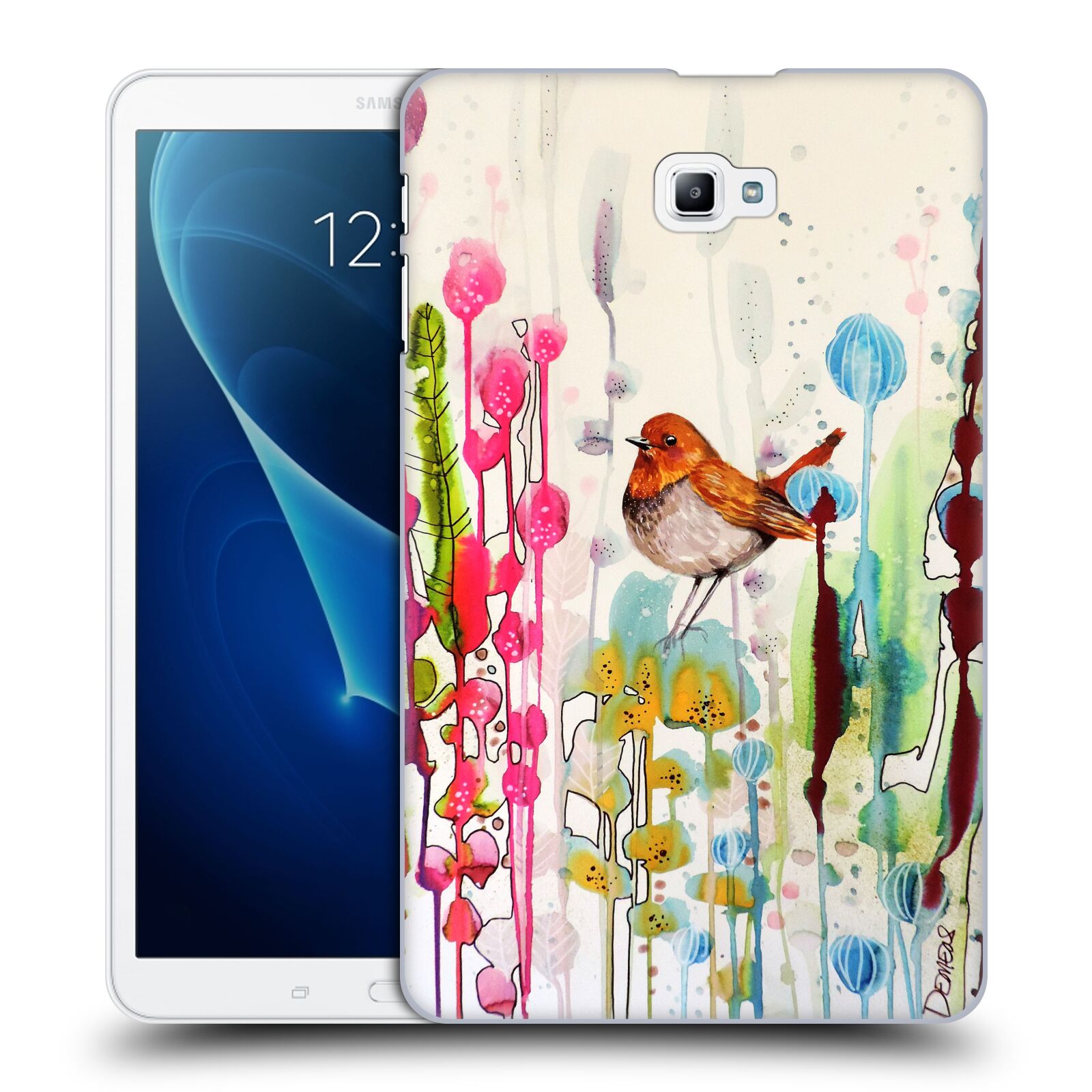OFFICIAL SYLVIE DEMERS BIRDS 3 HARD BACK CASE FOR SAMSUNG TABLETS 1 - Picture 18 of 21
