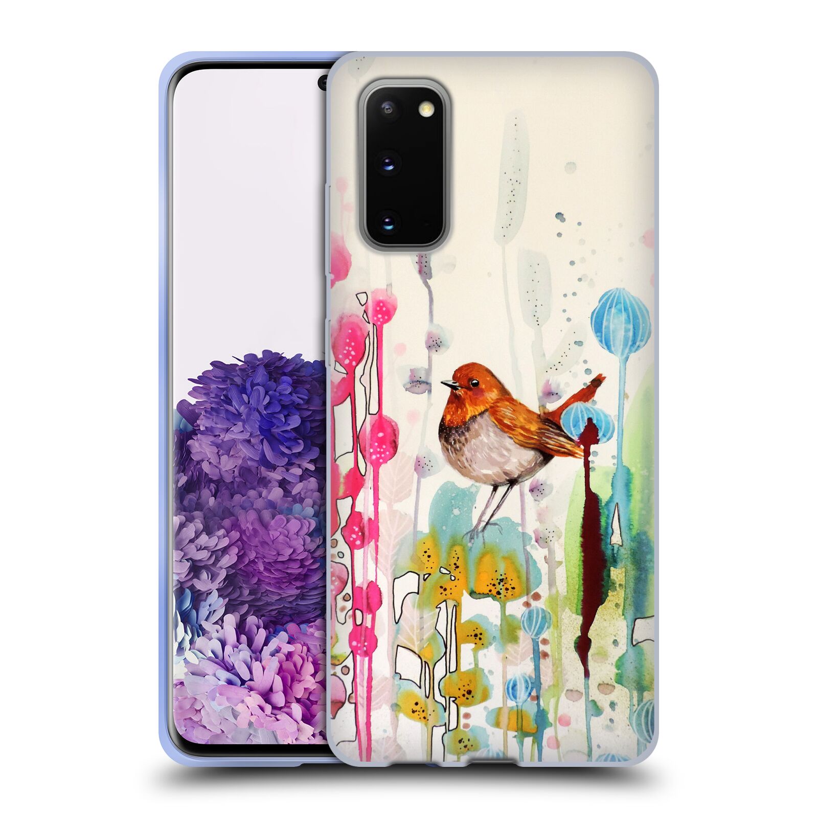 OFFICIAL SYLVIE DEMERS BIRDS 3 SOFT GEL CASE FOR SAMSUNG PHONES 1 - Picture 19 of 22