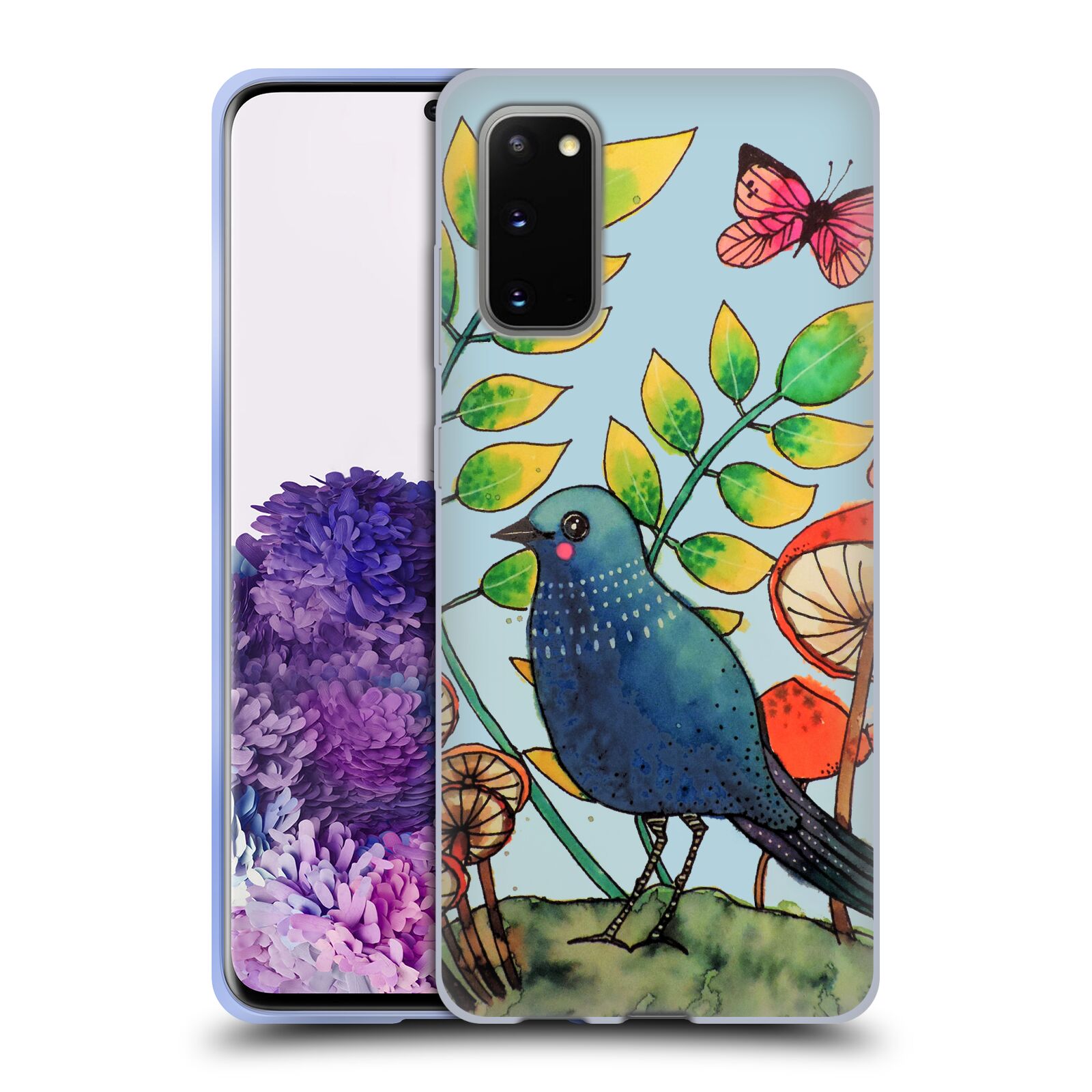 OFFICIAL SYLVIE DEMERS BIRDS 3 SOFT GEL CASE FOR SAMSUNG PHONES 1 - Picture 20 of 22