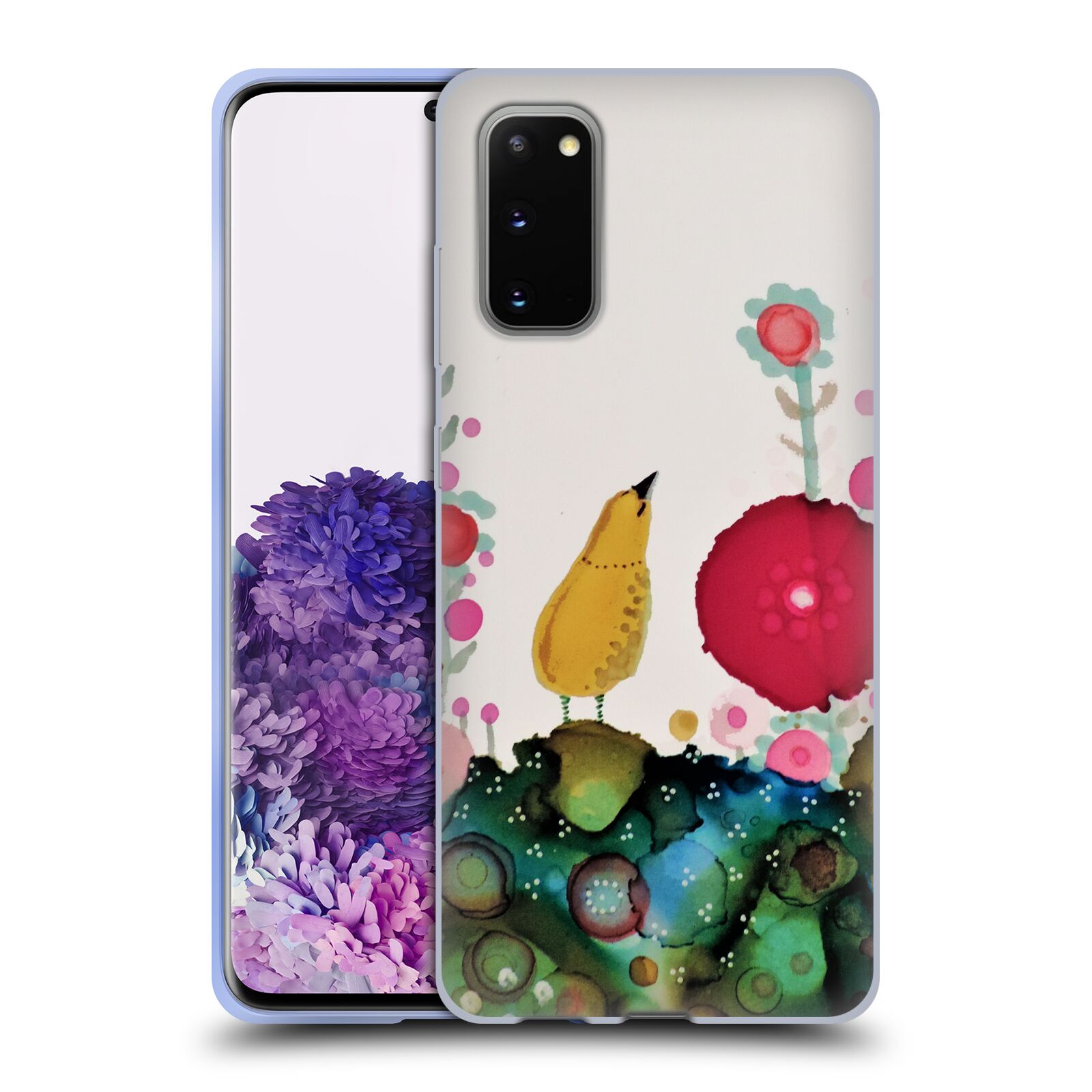 OFFICIAL SYLVIE DEMERS BIRDS 3 SOFT GEL CASE FOR SAMSUNG PHONES 1 - Picture 22 of 22