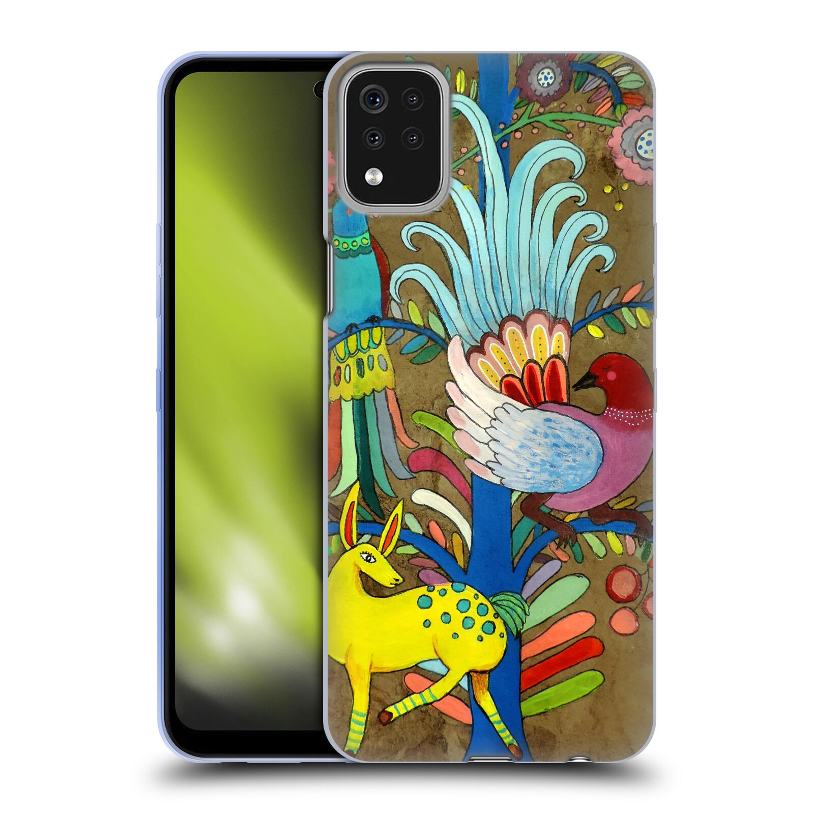 FUNDA OFICIAL DE GEL SUAVE FLORAL SYLVIE DEMERS PARA TELÉFONOS LG 1 - Imagen 8 de 8