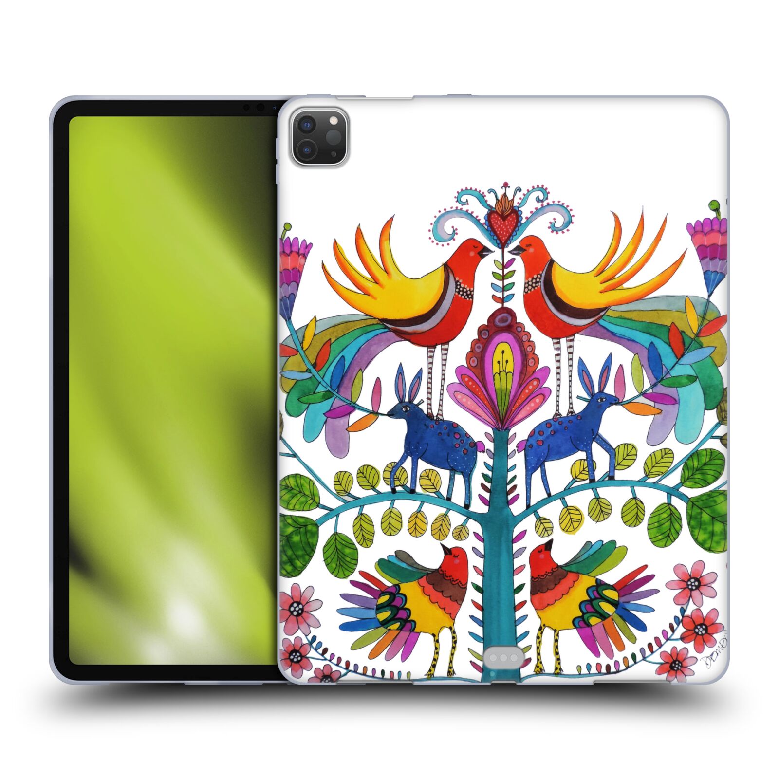 OFFICIAL SYLVIE DEMERS FLORAL SOFT GEL CASE FOR APPLE SAMSUNG KINDLE - Picture 9 of 12