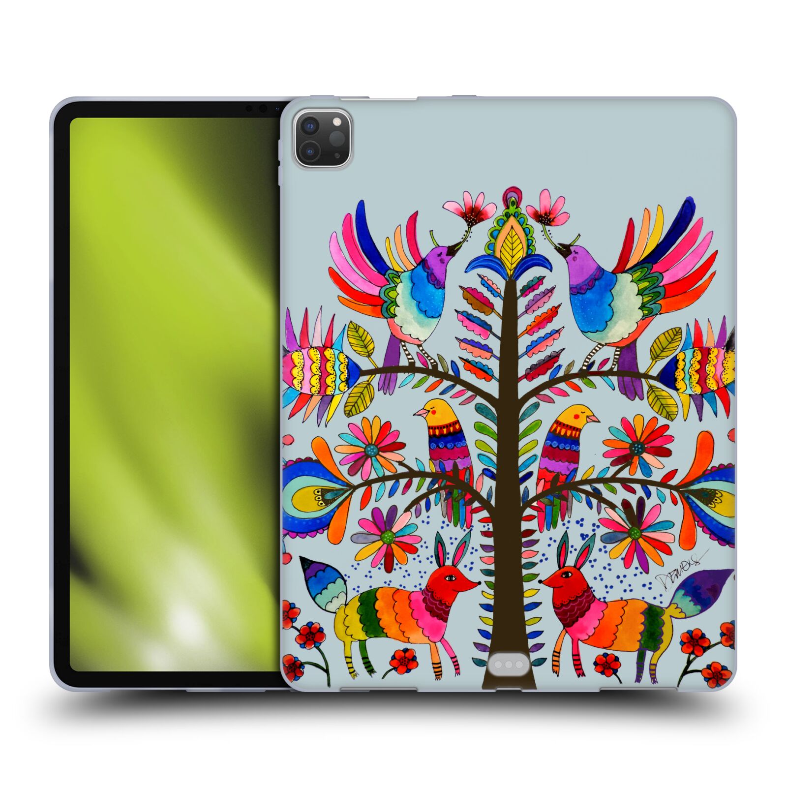 OFFICIAL SYLVIE DEMERS FLORAL SOFT GEL CASE FOR APPLE SAMSUNG KINDLE - Picture 10 of 12