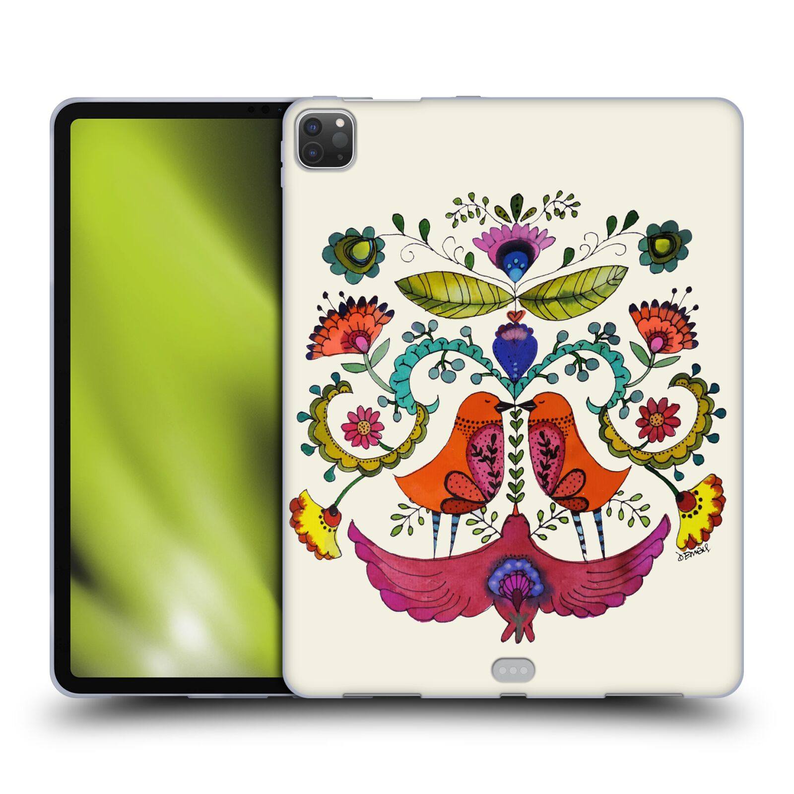 OFFICIAL SYLVIE DEMERS FLORAL SOFT GEL CASE FOR APPLE SAMSUNG KINDLE - Picture 12 of 12