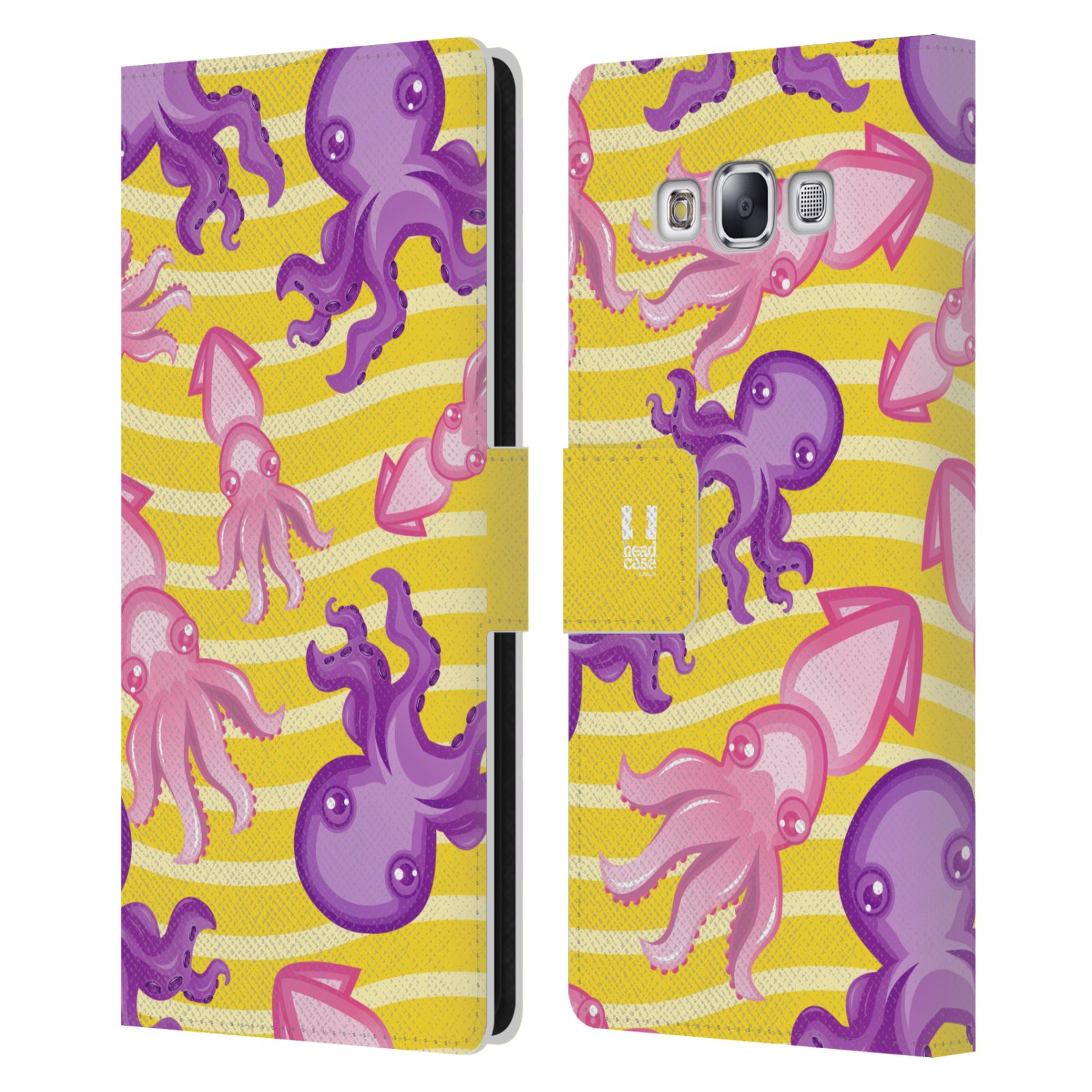 HEAD CASE DESIGNS SEA PRINTS LEATHER BOOK WALLET CASE COVER FOR SAMSUNG PHONES 3 - Picture 9 of 11