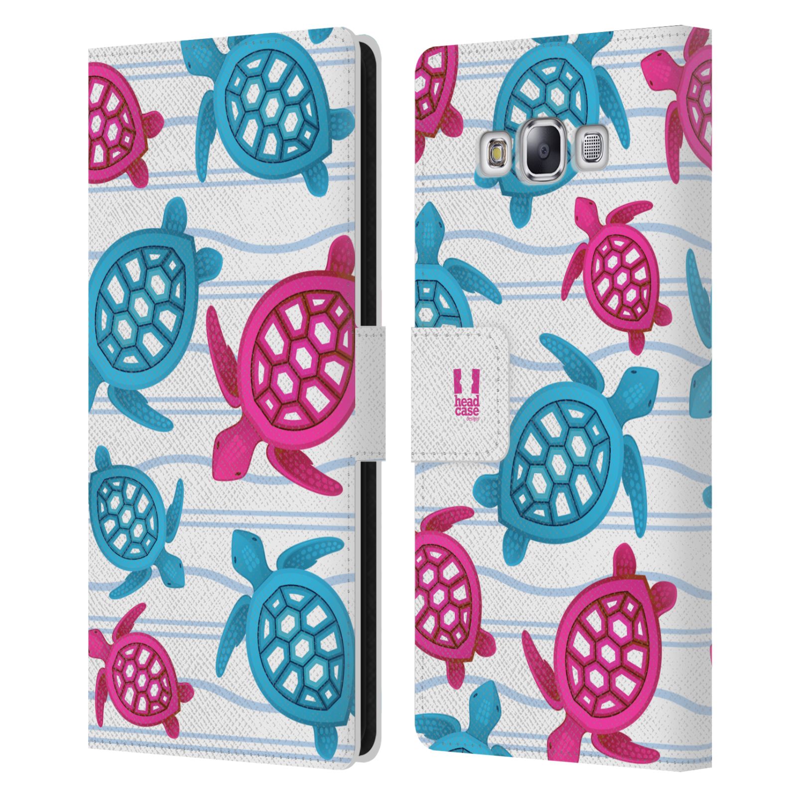 HEAD CASE DESIGNS SEA PRINTS LEATHER BOOK WALLET CASE COVER FOR SAMSUNG PHONES 3 - Picture 11 of 11