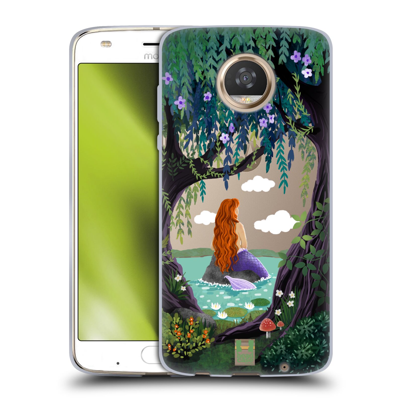 CUSTODIA IN GEL MORBIDO HEAD CASE DESIGNS SECRETS OF THE FOREST PER TELEFONI MOTOROLA 2 - Foto 9 di 10